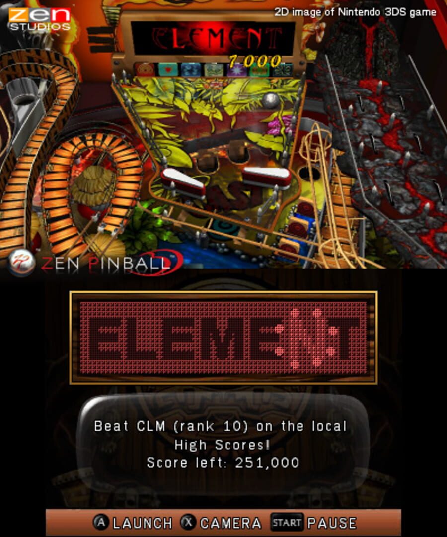 Captura de pantalla - Zen Pinball 3D