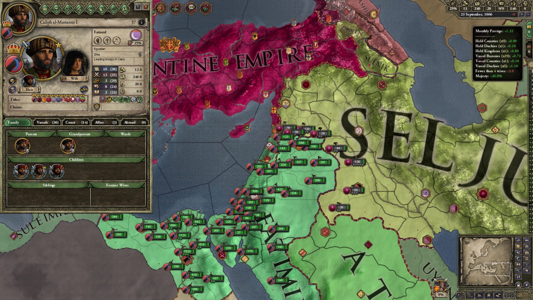 Captura de pantalla - Crusader Kings II: Sword of Islam