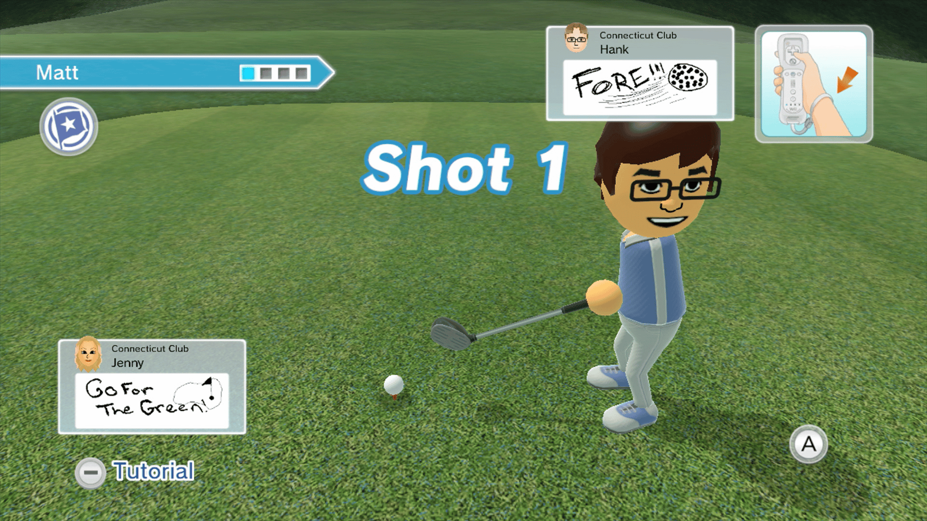 Wii Sports Club screenshot