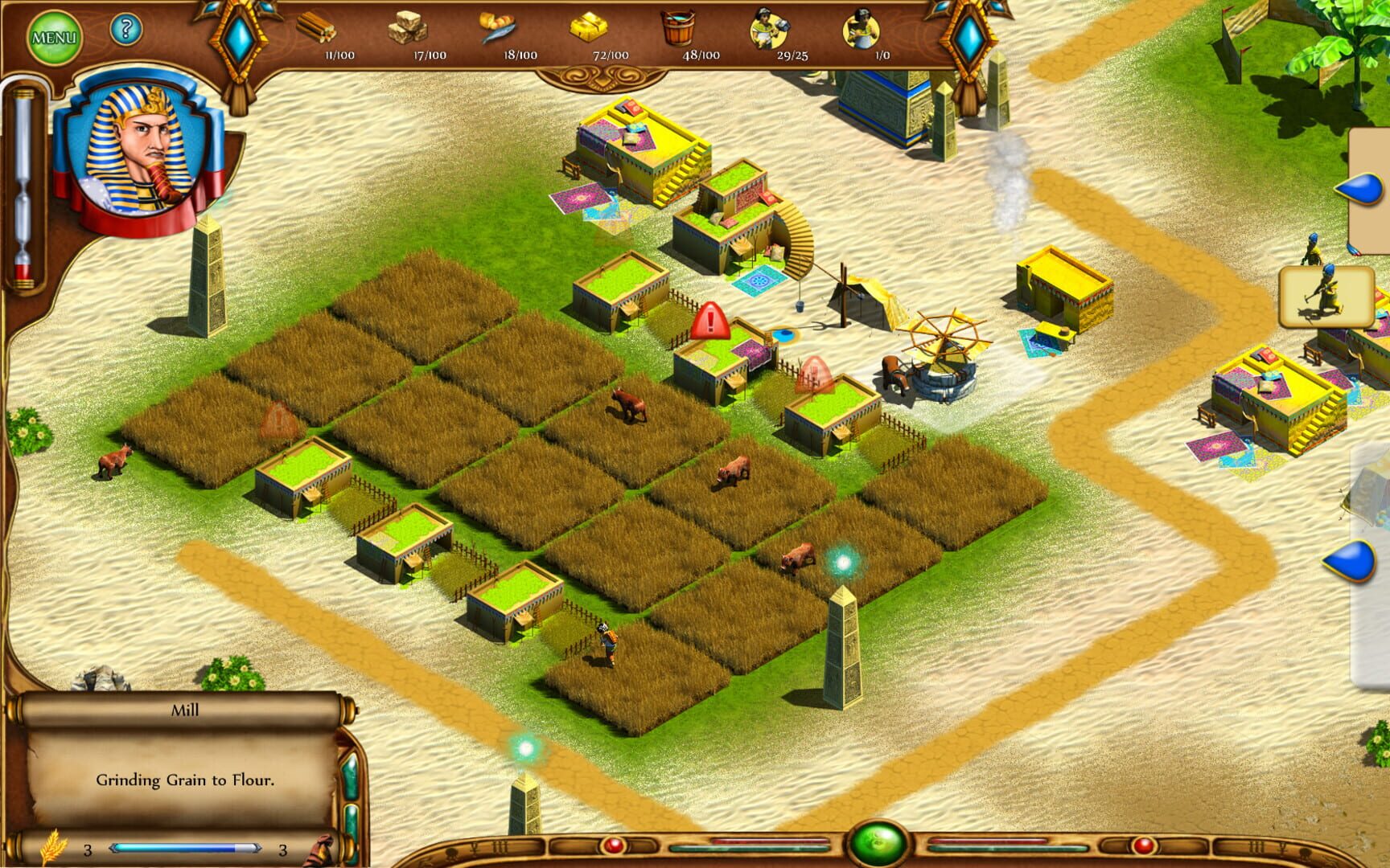 Egyptian Settlement Gold - Screenshot