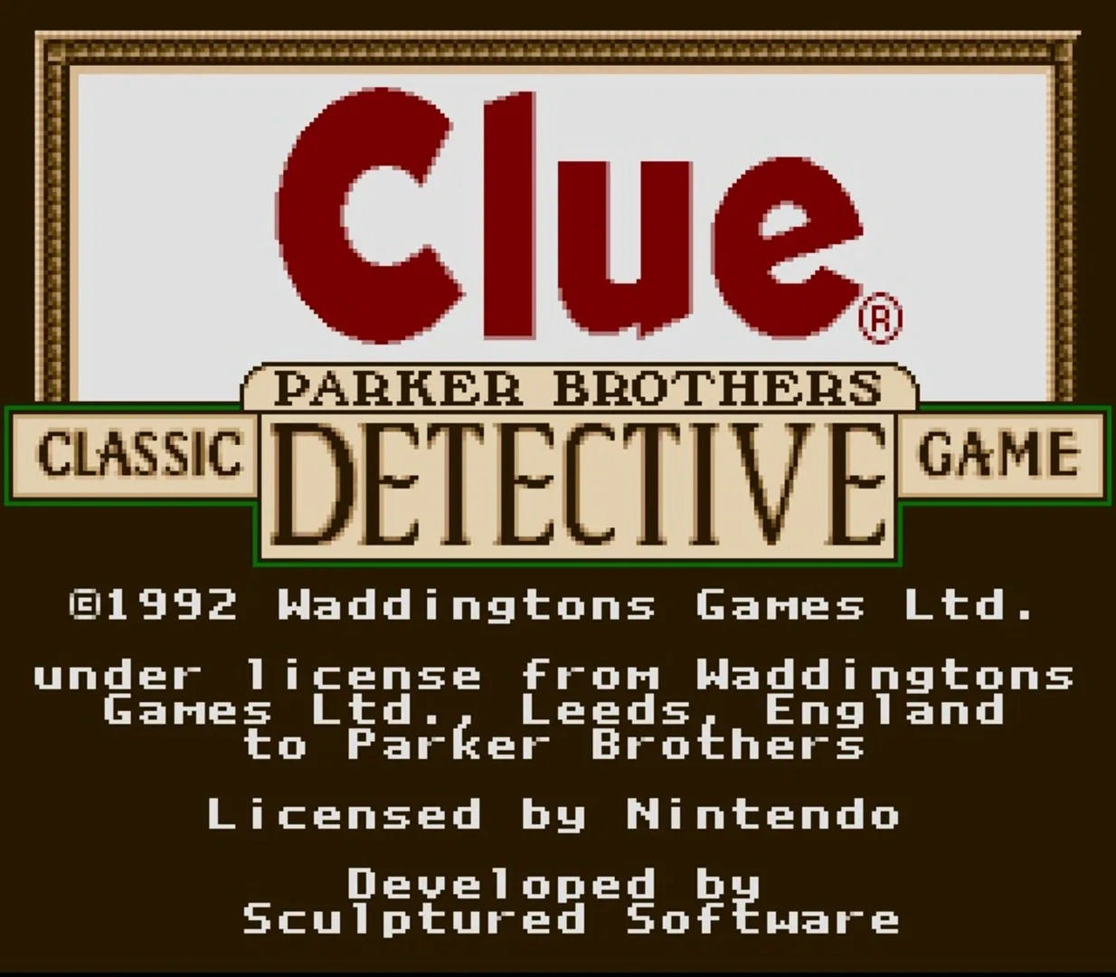 Captura de pantalla - Clue