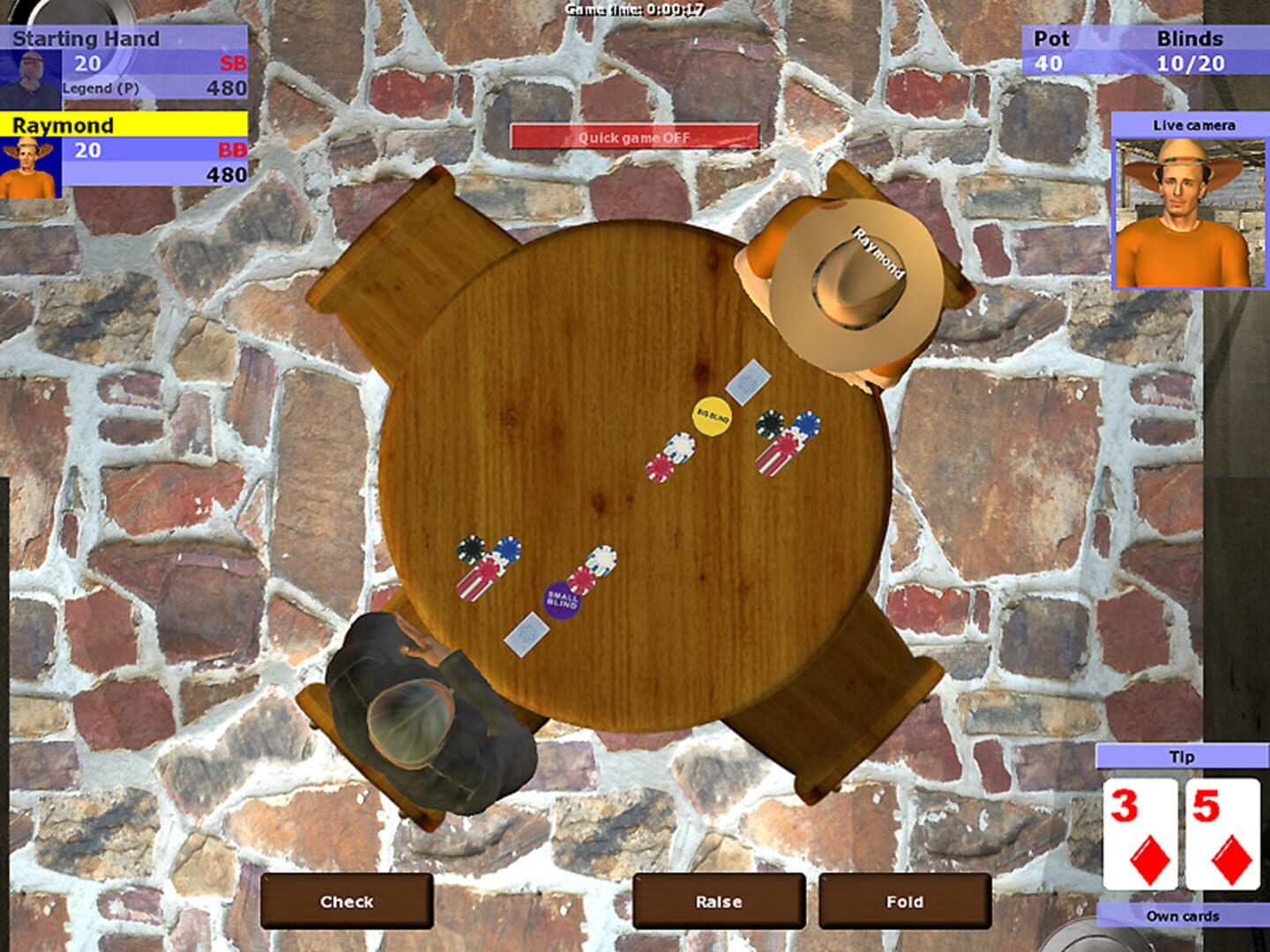 Poker Simulator - Screenshot