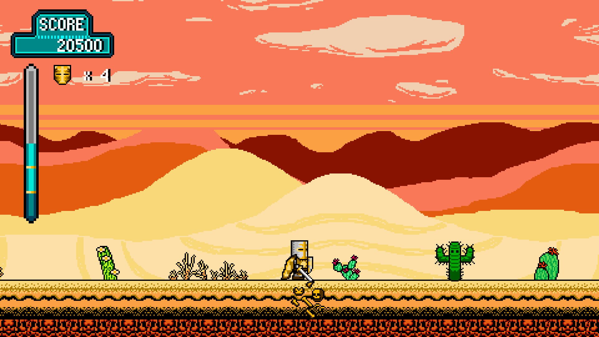 Crusader Crash - Screenshot