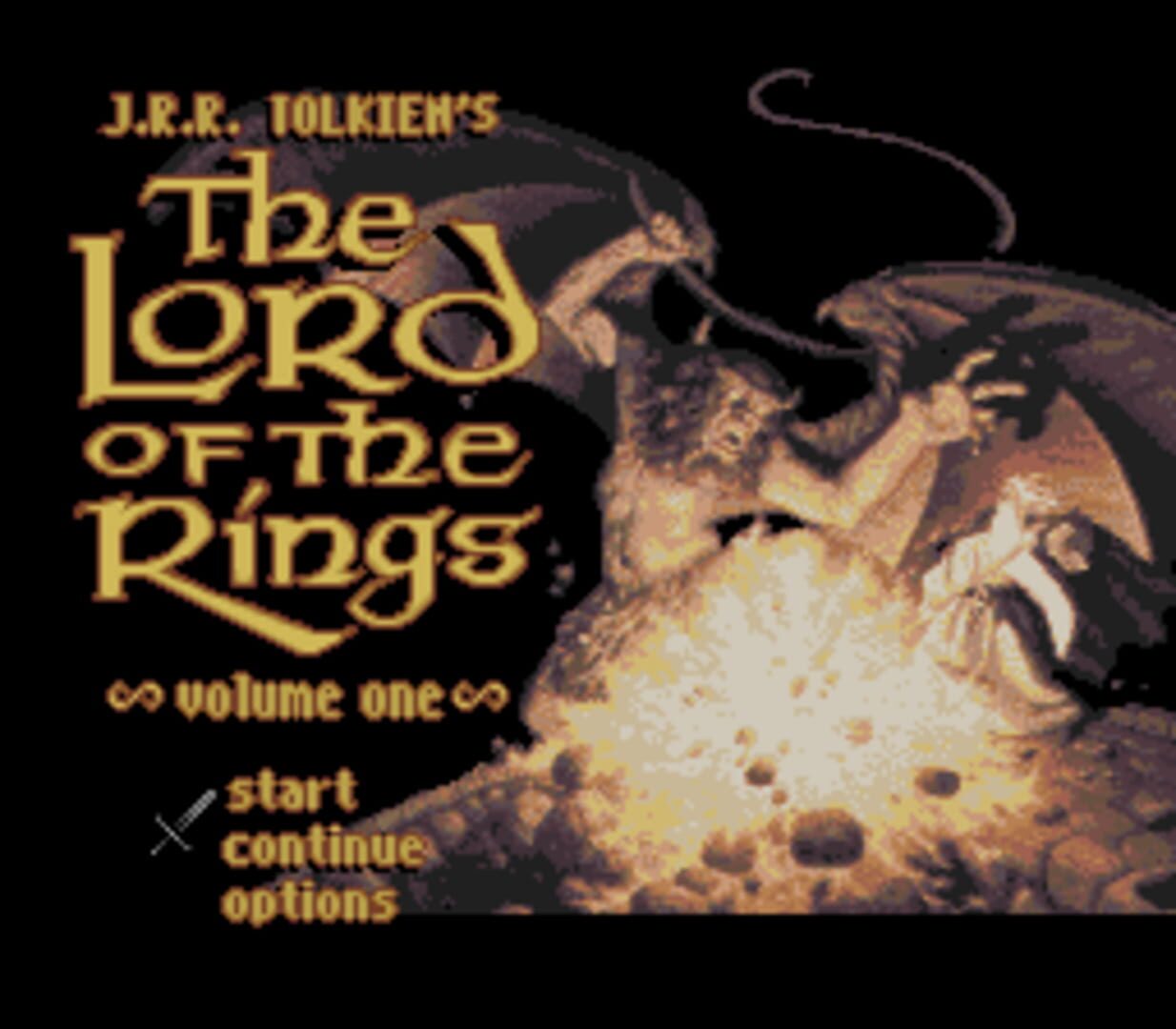 Captura de pantalla - J.R.R. Tolkien's Lord of the Rings: Volume One