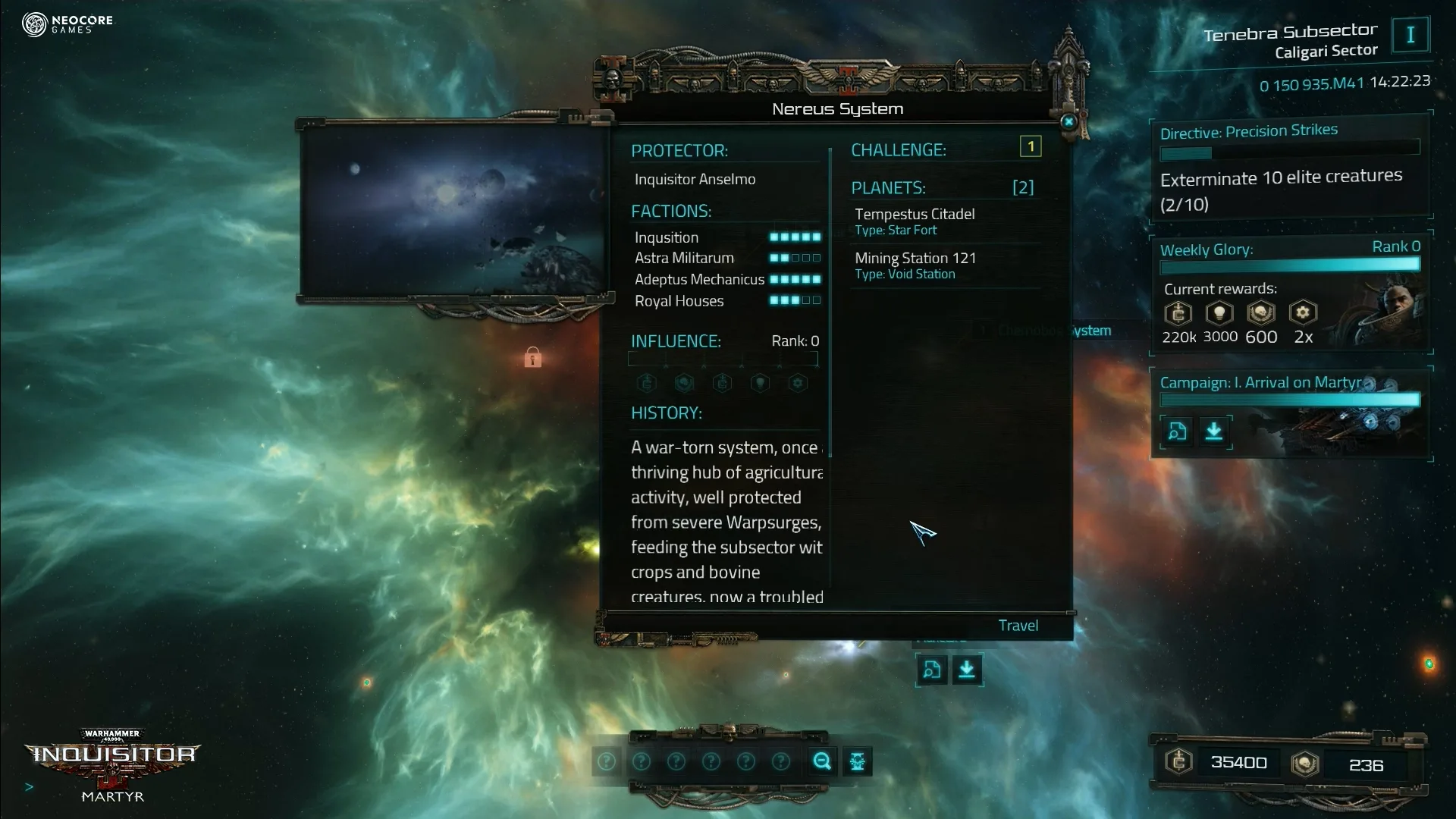 Captura de pantalla - Warhammer 40,000: Inquisitor - Martyr