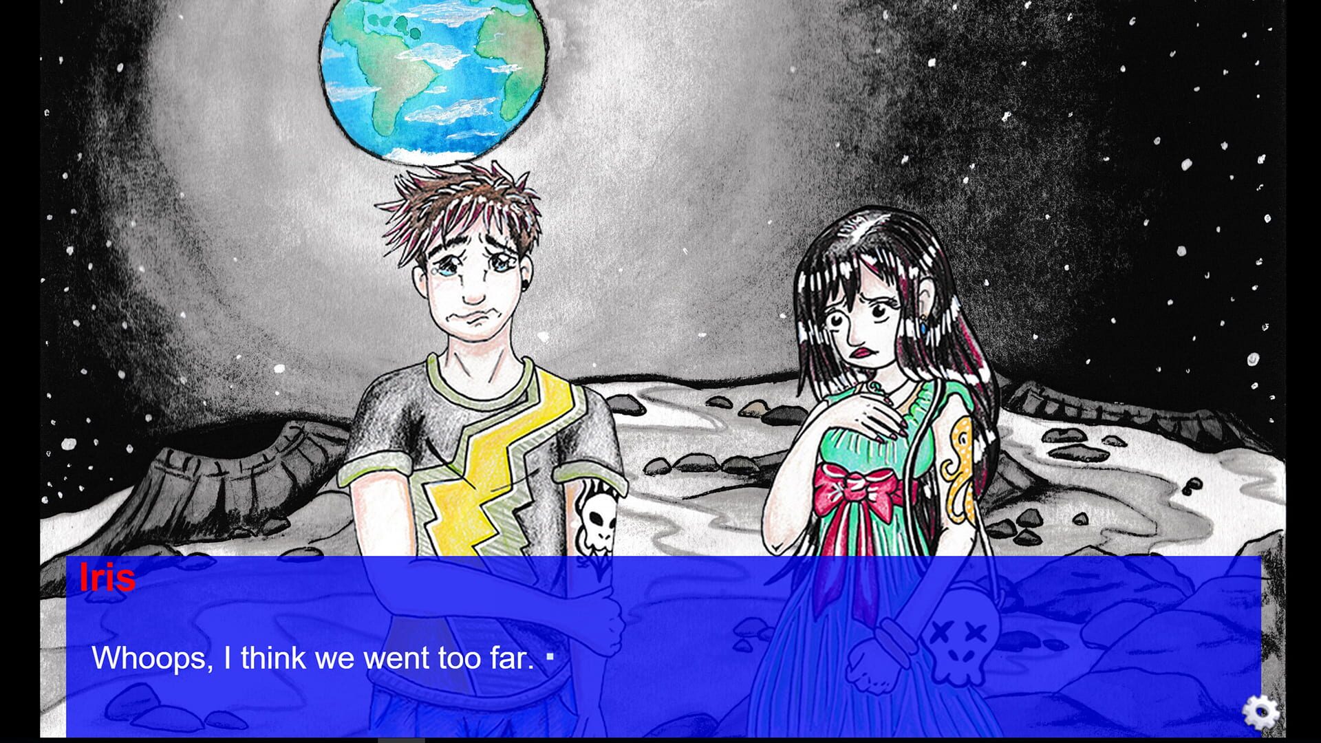 Let's Split Up (A Visual Novel) - Screenshot