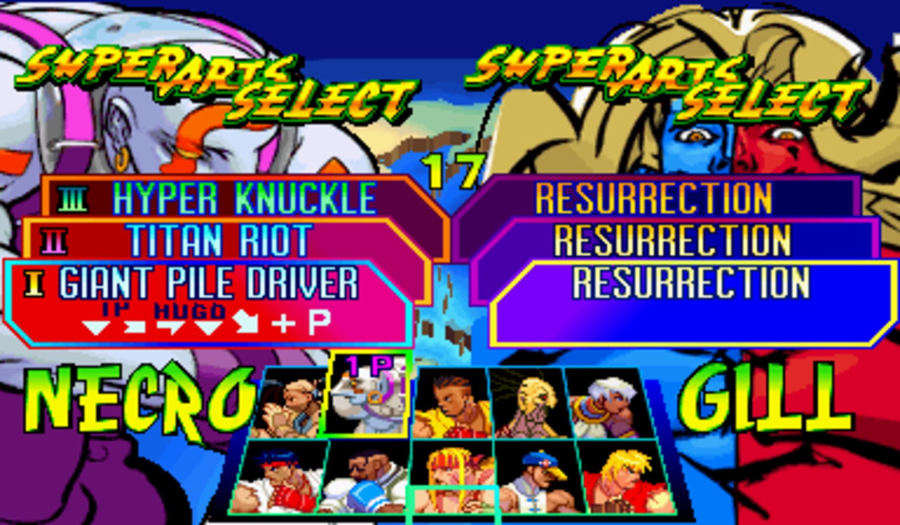 Captura de pantalla - Street Fighter III: New Generation