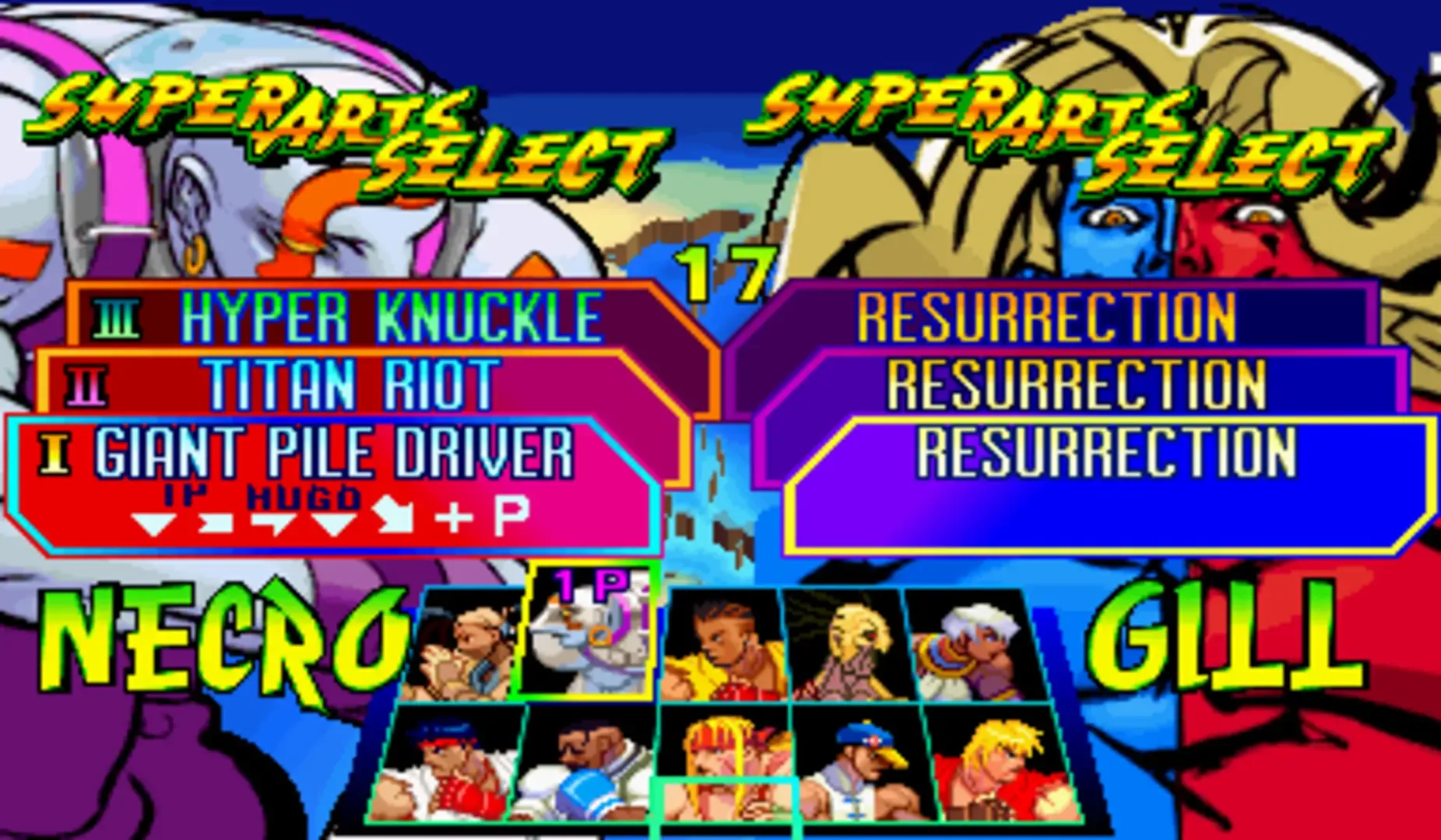 Captura de pantalla - Street Fighter III: New Generation