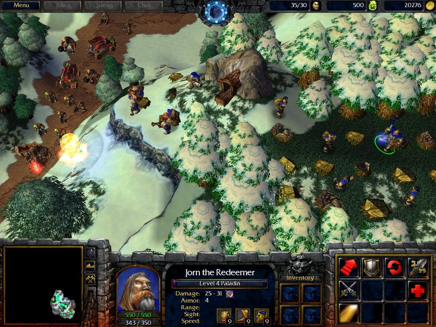 Captura de pantalla - Warcraft III: Reign of Chaos