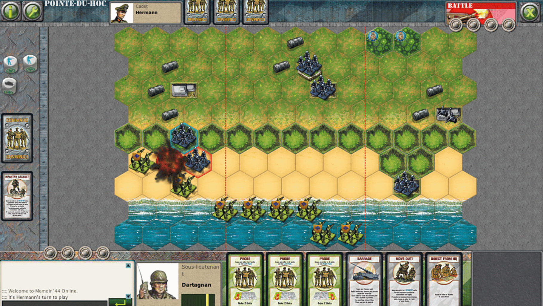 Memoir '44 Online screenshot