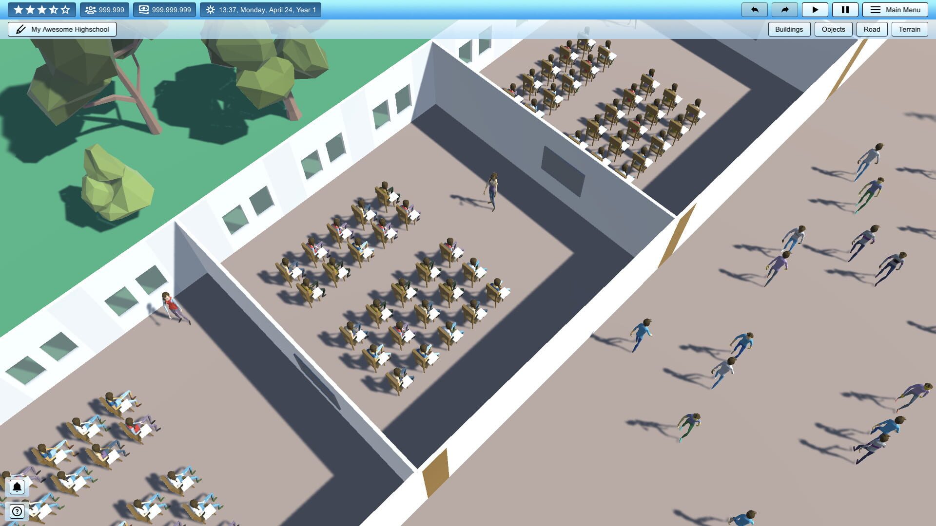 University Tycoon: 2019 - Screenshot