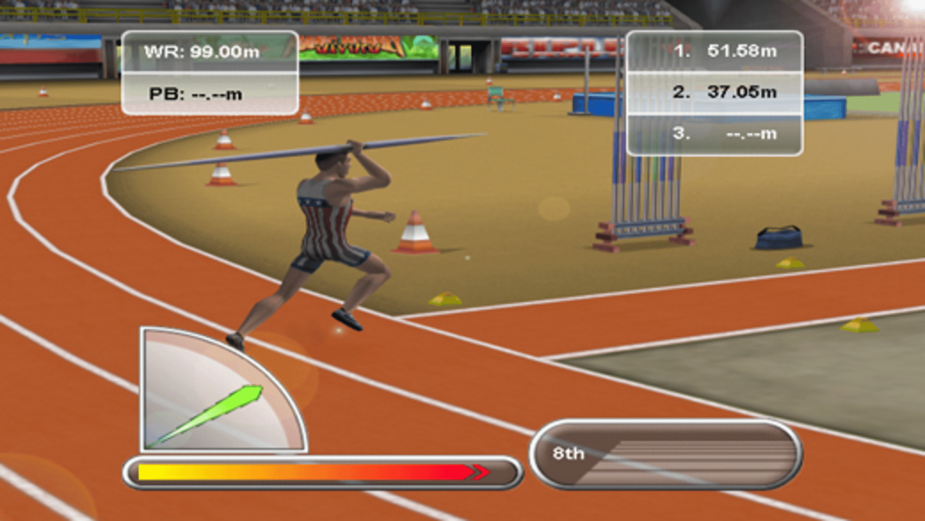 Triple Throwing Sports screenshot