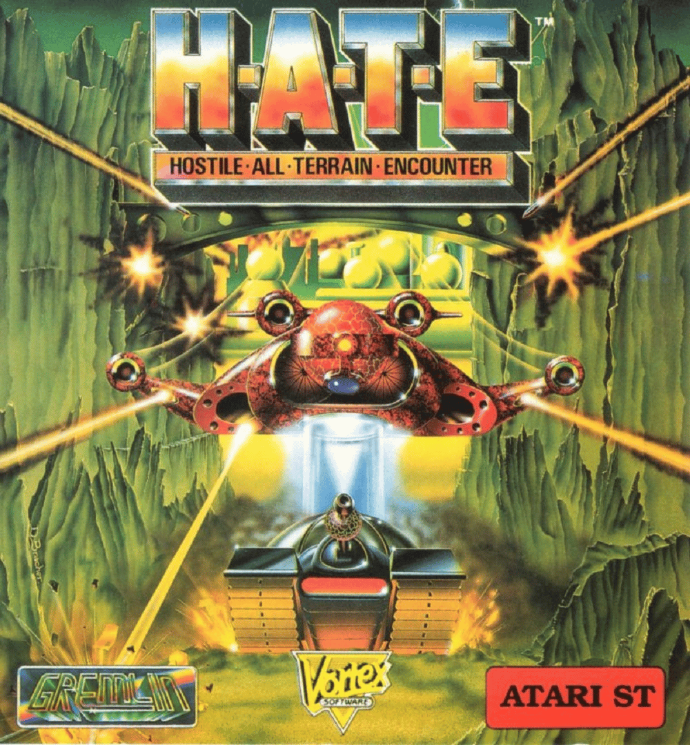H.A.T.E.: Hostile All Terrain Encounter. Cover
