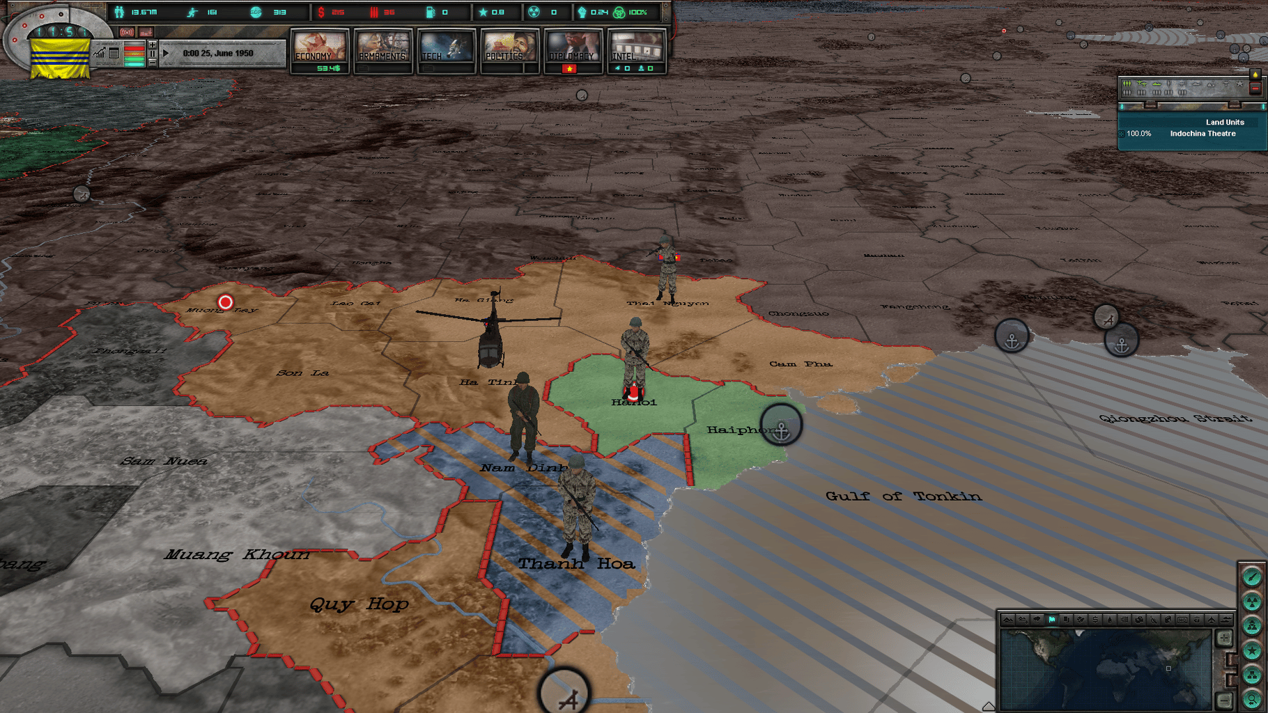 East vs. West: A Hearts of Iron Game screenshot