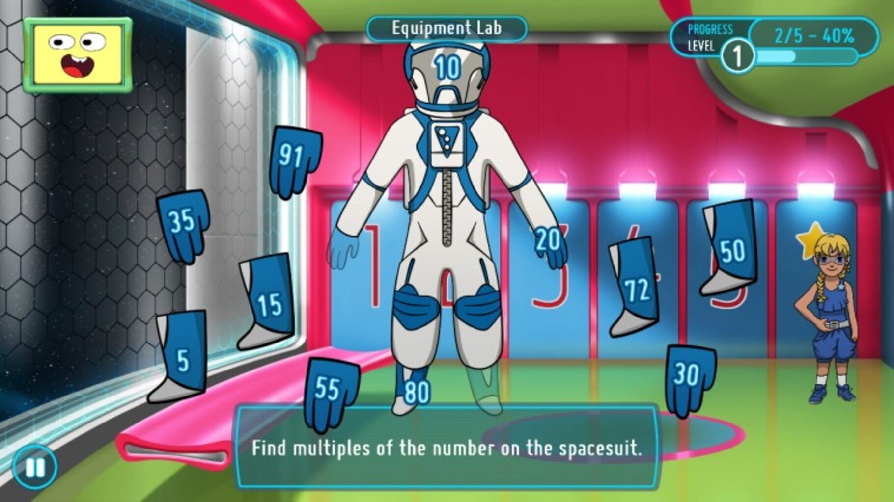 Captura de pantalla - S.M.A.R.T.: Adventures Mission Math - Sabotage at the Space Station