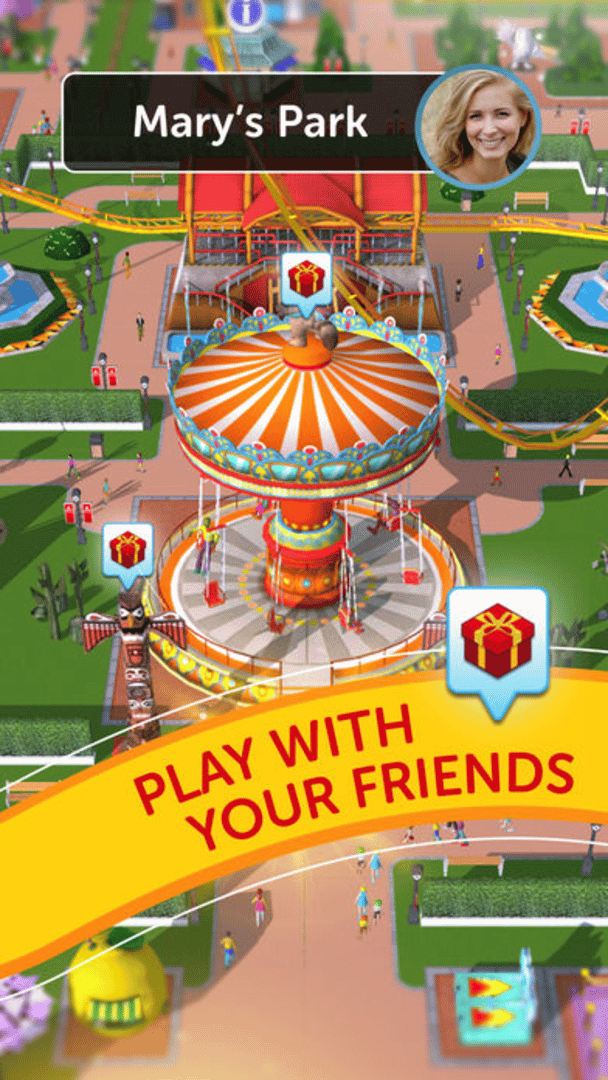 RollerCoaster Tycoon Touch screenshot