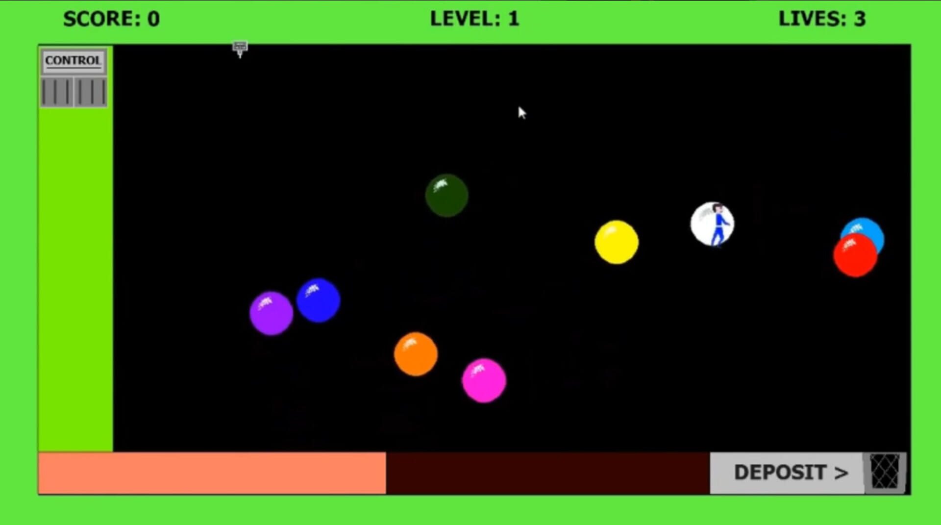 Laser Ball - Screenshot