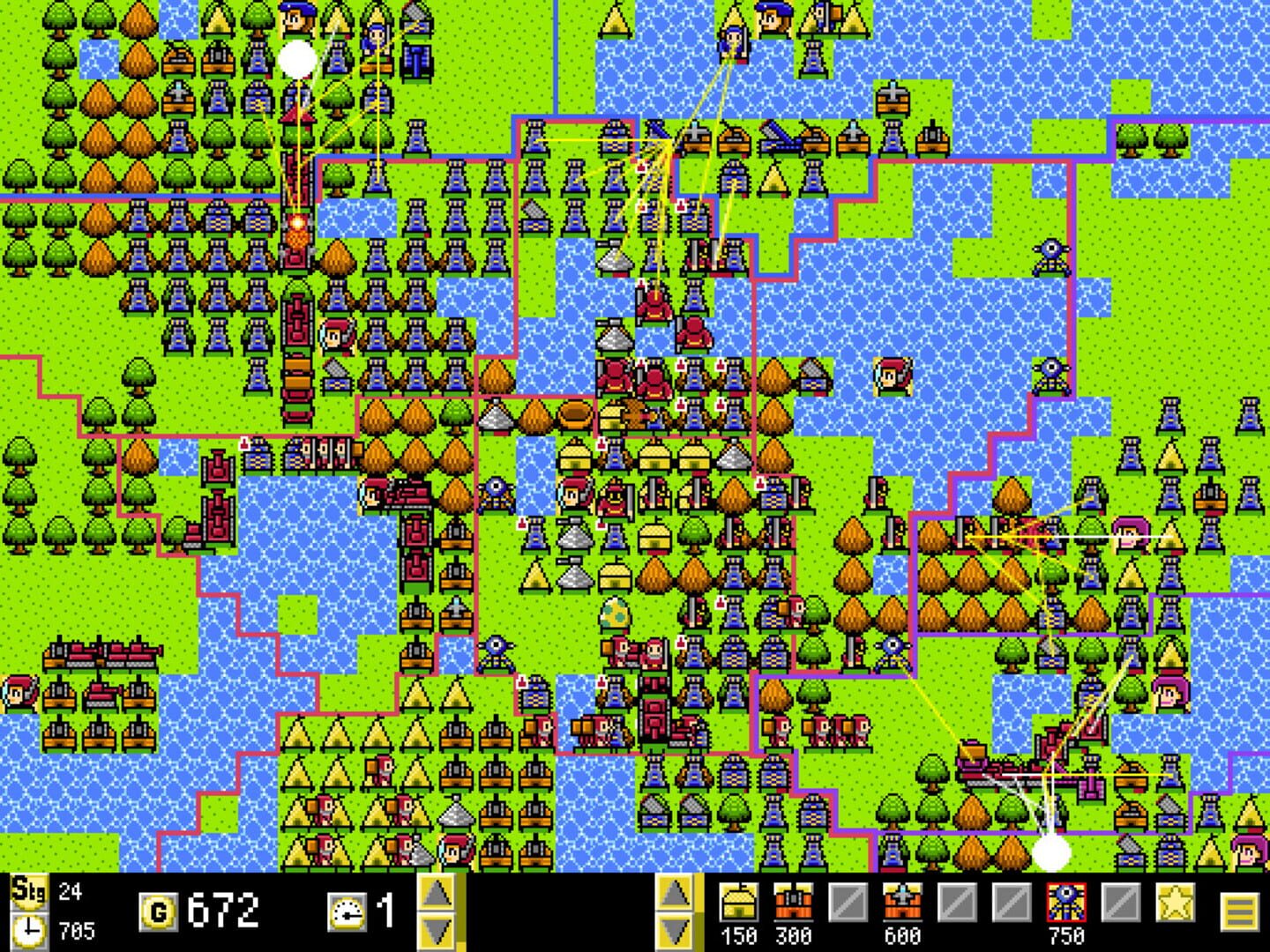 TinyWar high-speed - Screenshot