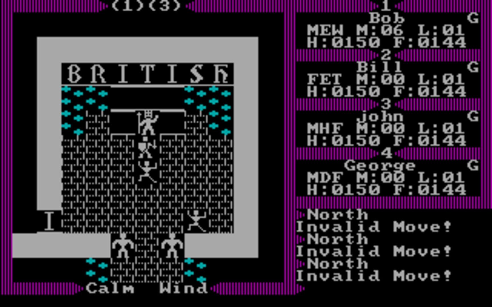 Captura de pantalla - Ultima III: Exodus