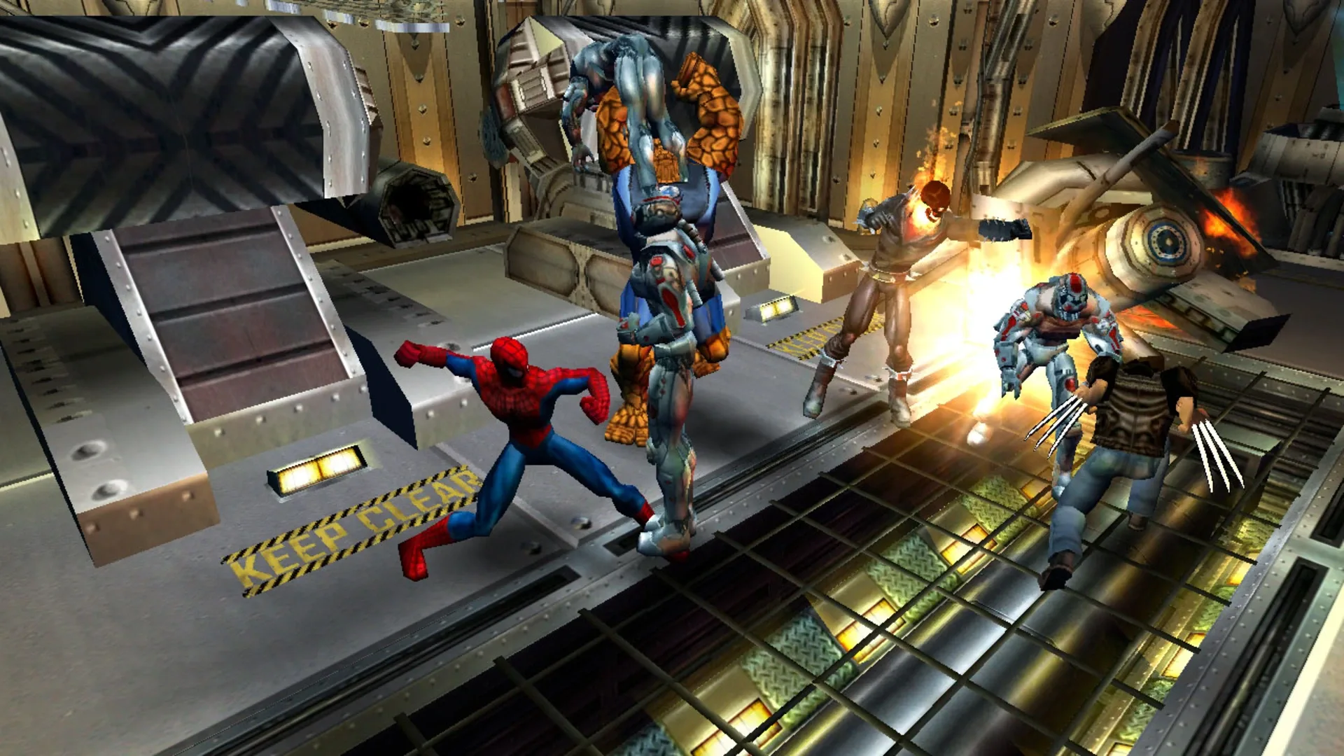 Captura de pantalla - Marvel: Ultimate Alliance