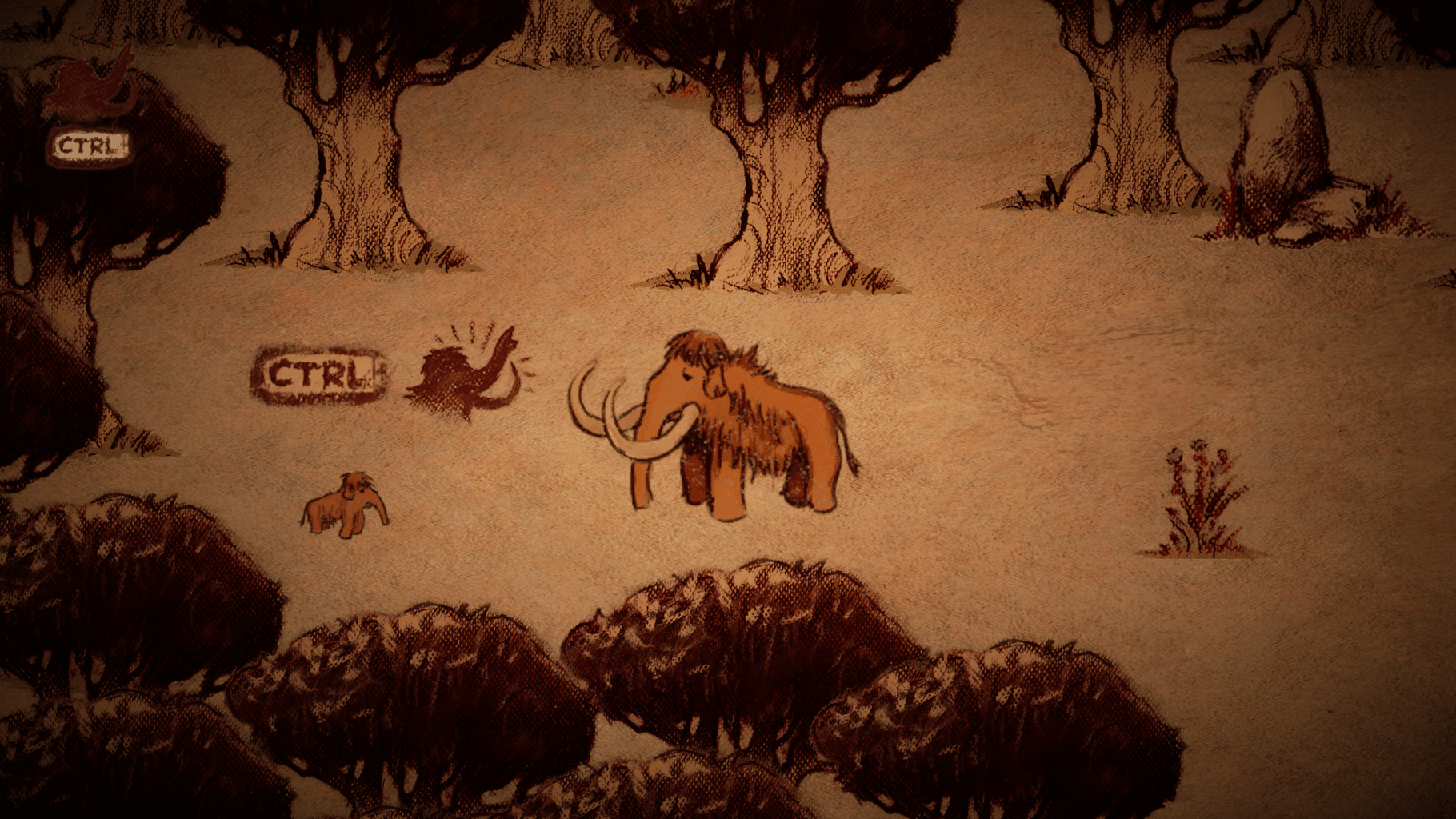 The Mammoth: A Cave Painting screenshot