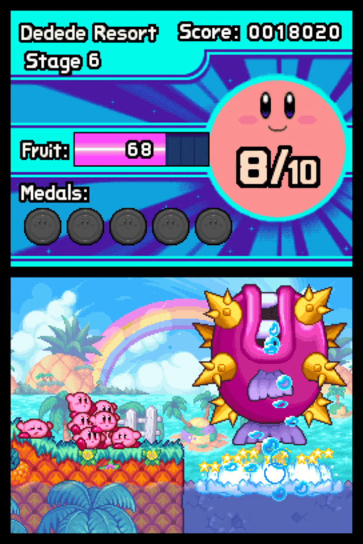 Kirby Mass Attack screenshot
