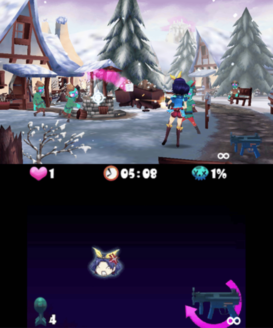 Zombie Panic in Wonderland DX screenshot