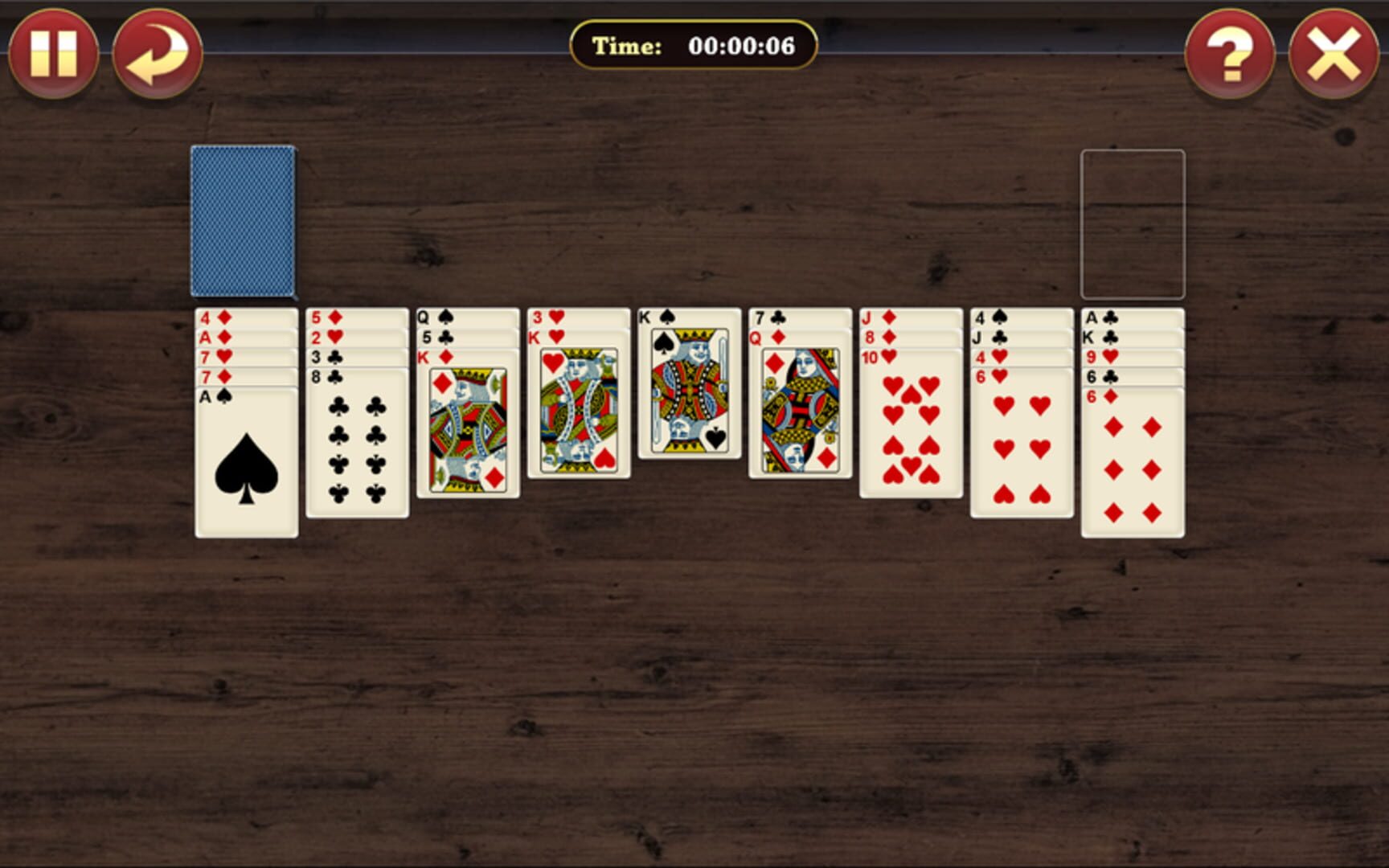 Lucky Spider Solitaire - Screenshot