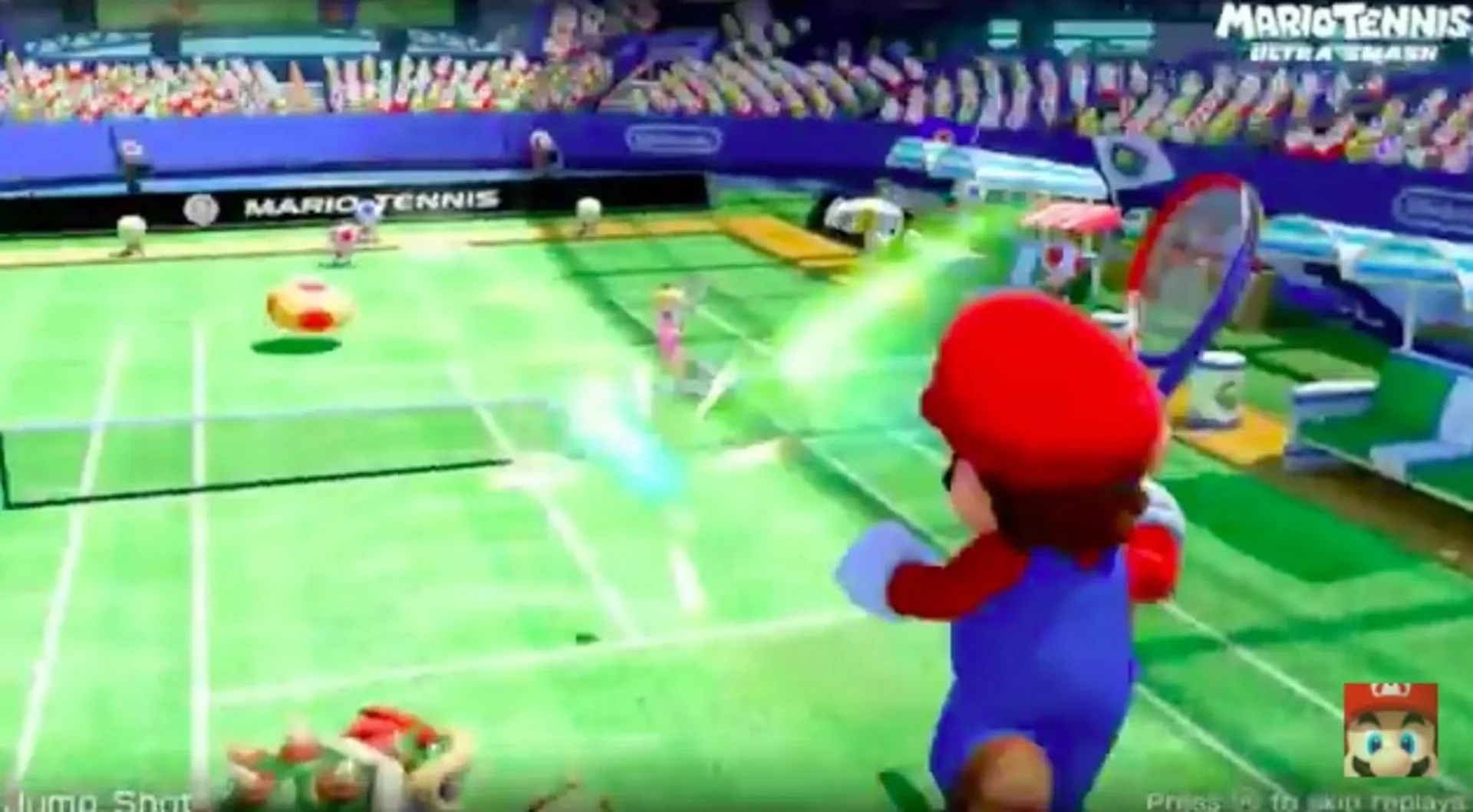 Captura de pantalla - Mario Tennis: Ultra Smash