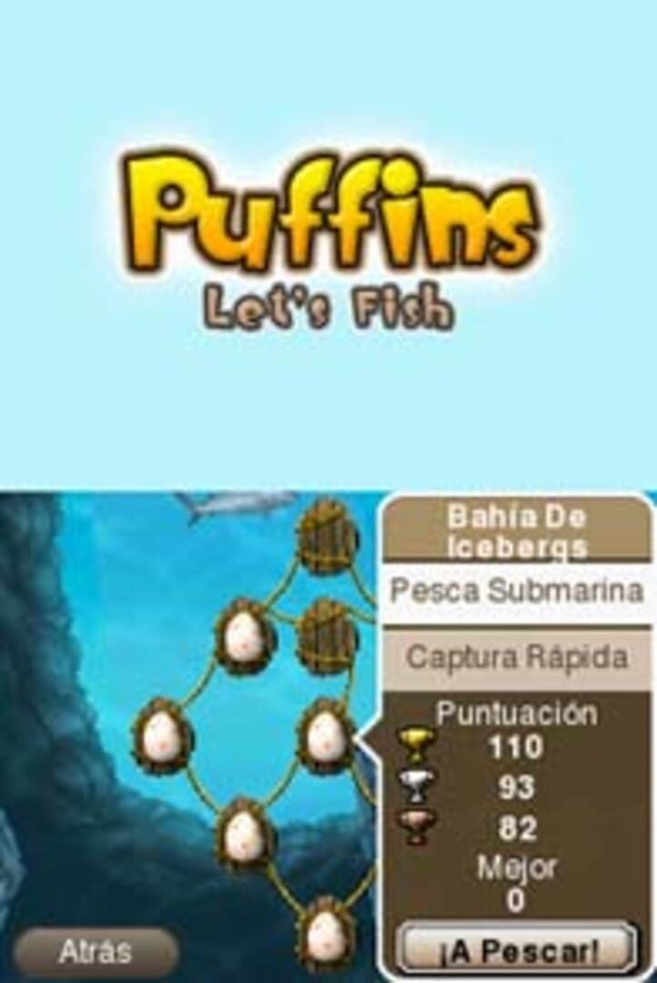 Captura de pantalla - Puffins: Let's Fish!