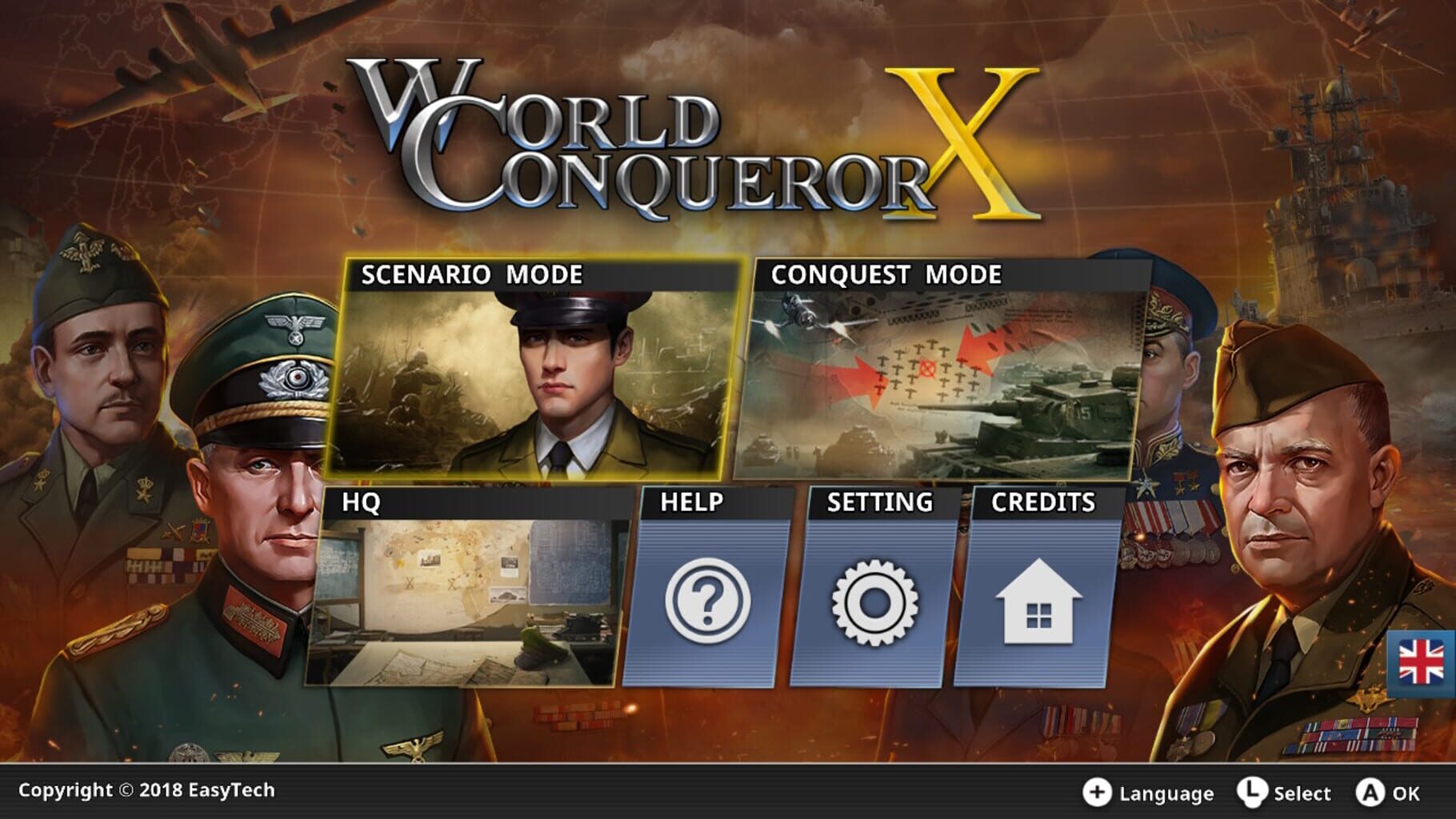 World Conqueror X screenshot