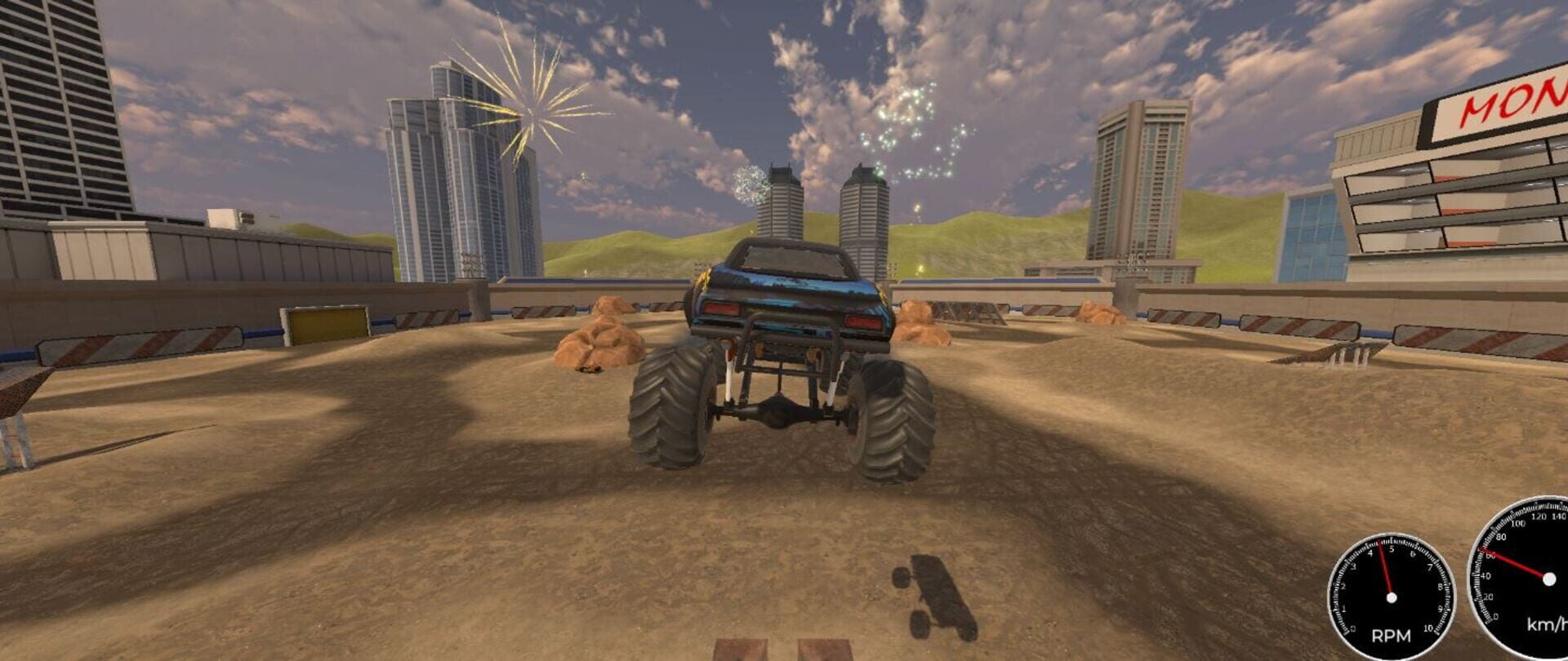 Monster Truck Drive - Screenshot