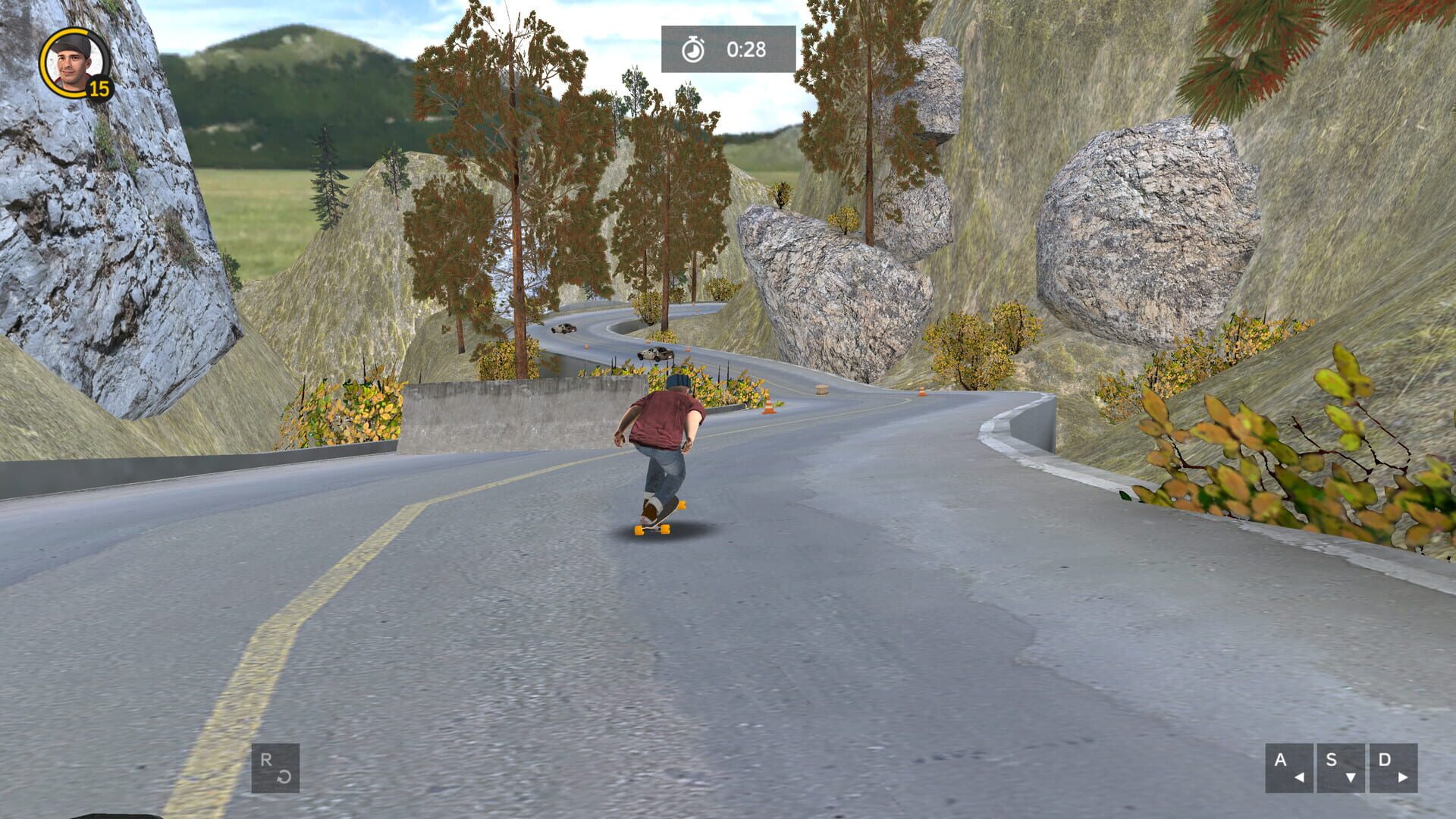 Longboard Stunts and Tricks - Screenshot