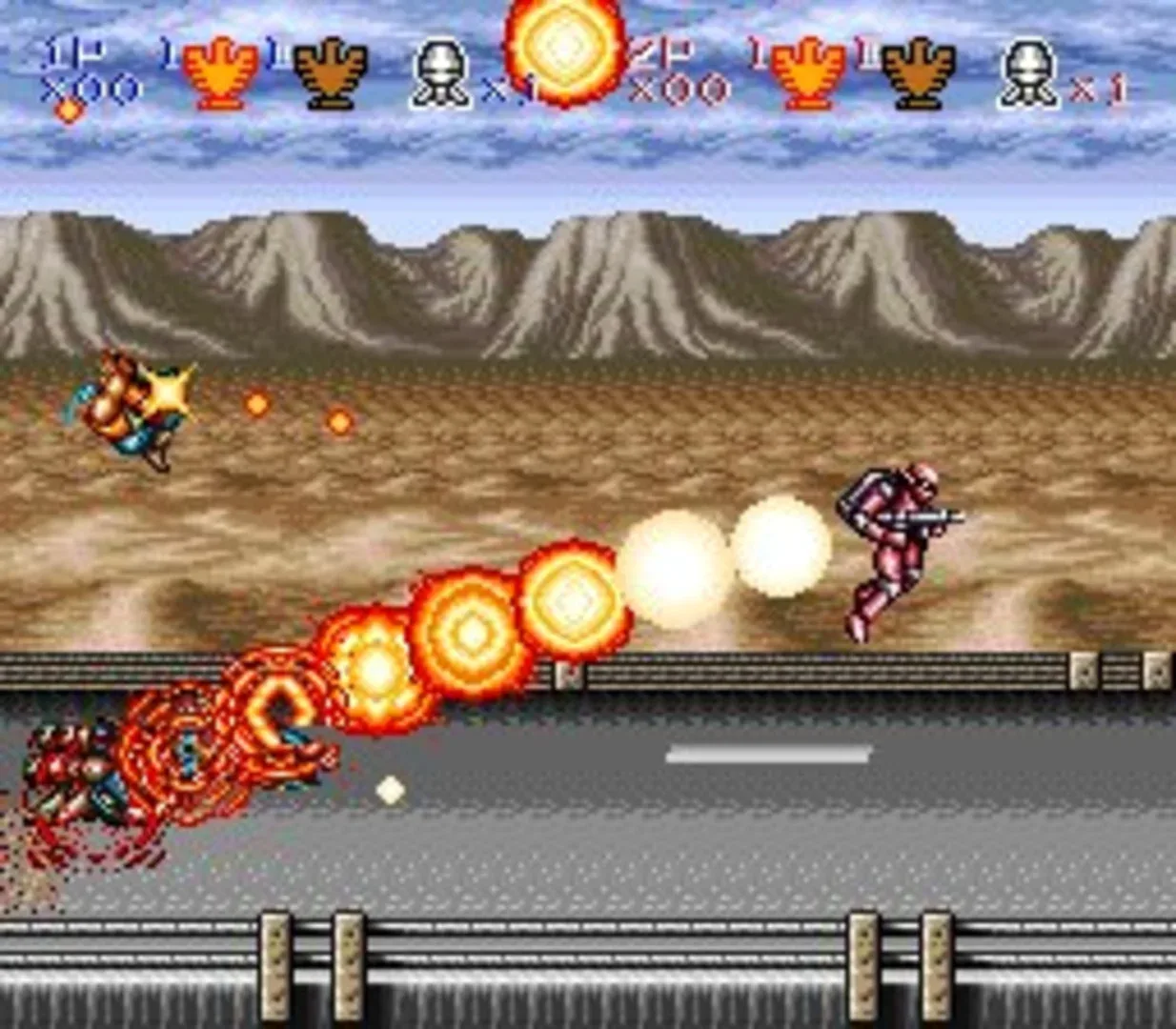 Captura de pantalla - Contra III: The Alien Wars