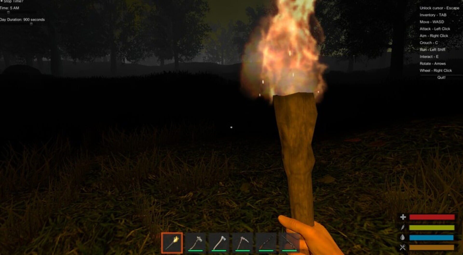 Hardcore Survival - Screenshot