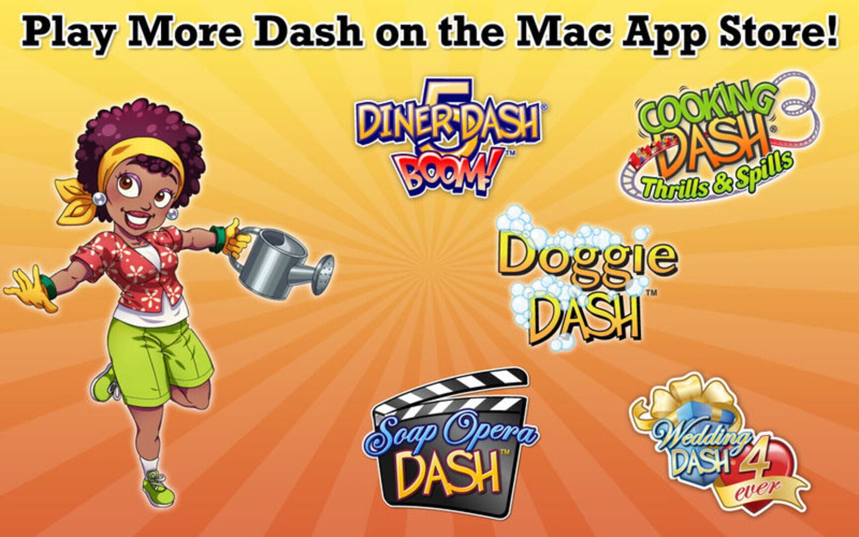 Garden Dash - Screenshot