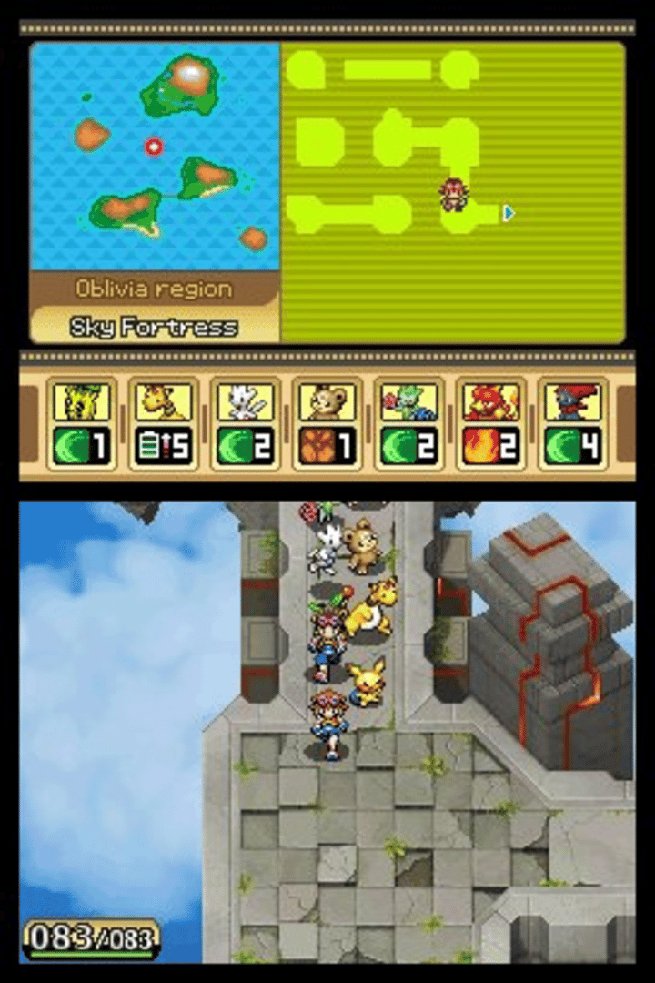 Pokémon Ranger: Guardian Signs screenshot