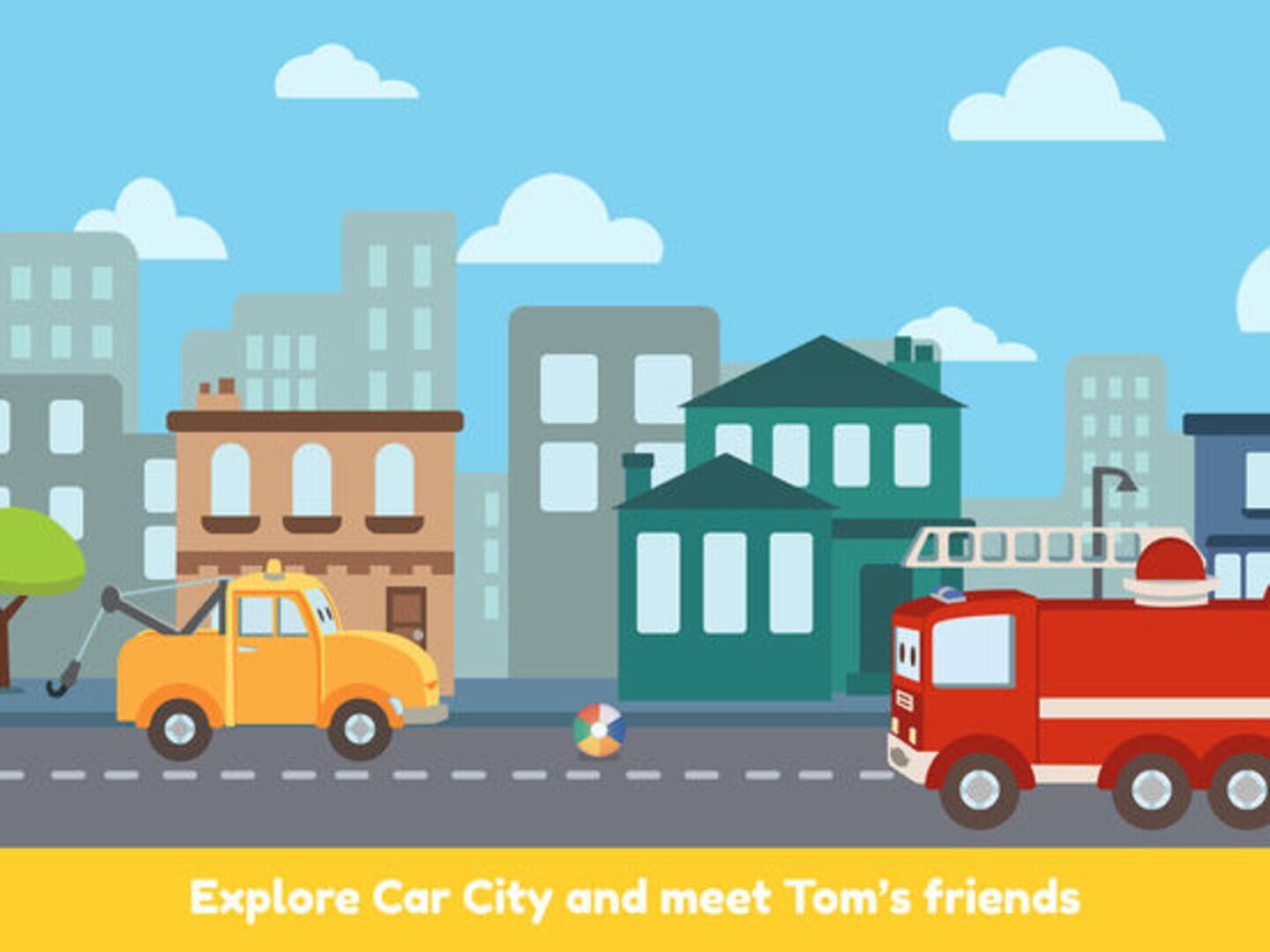 Tom the Tow Truck of Car City - Screenshot