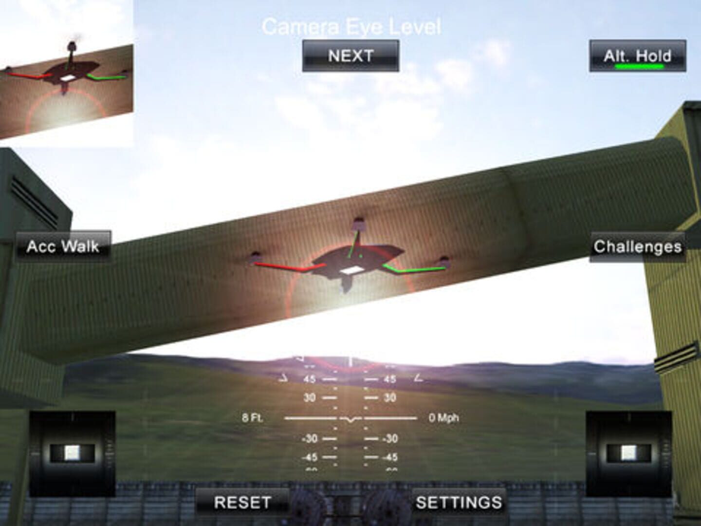 QuadcopterFx Simulator - Screenshot