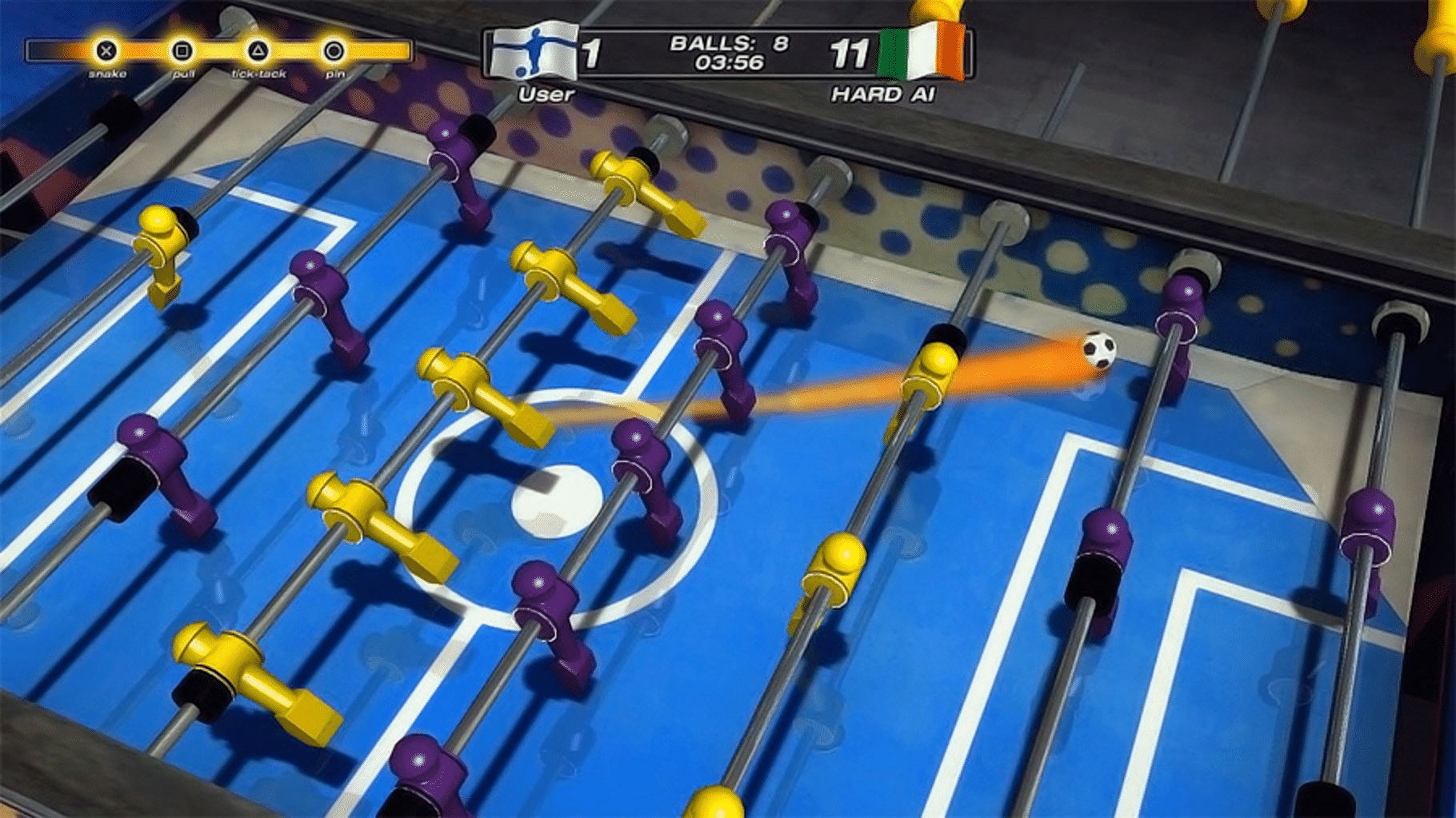 Foosball 2012 screenshot