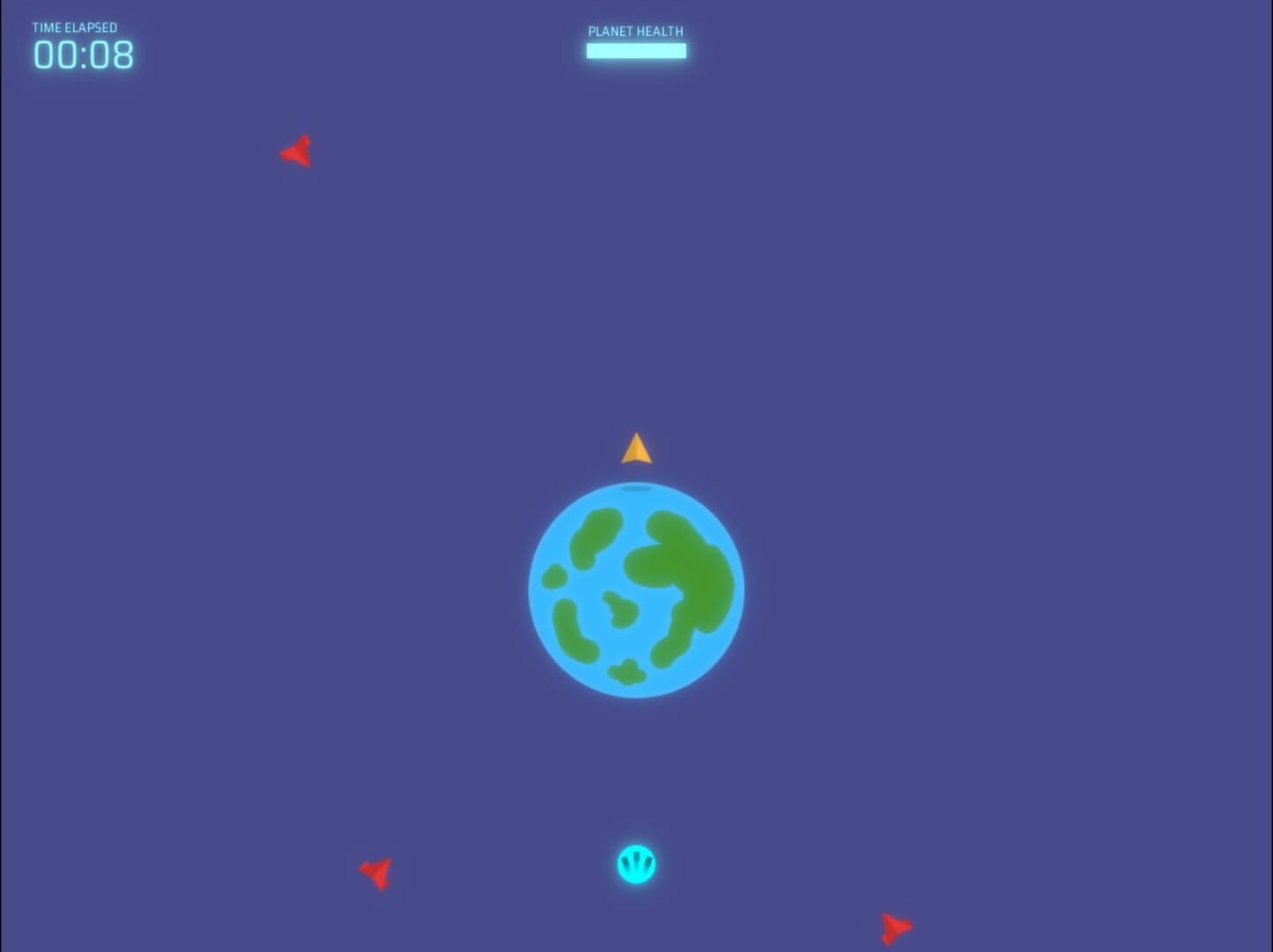 Defend the planet - Screenshot