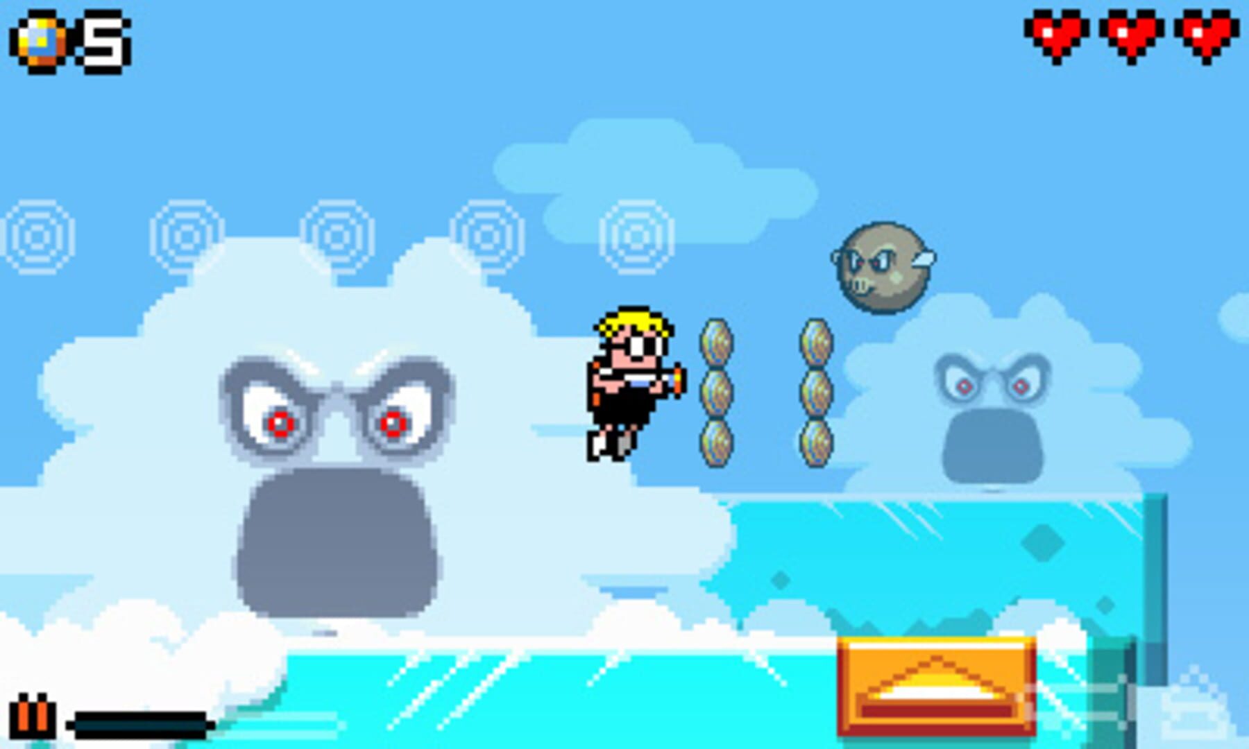 Captura de pantalla - Mutant Mudds Super Challenge