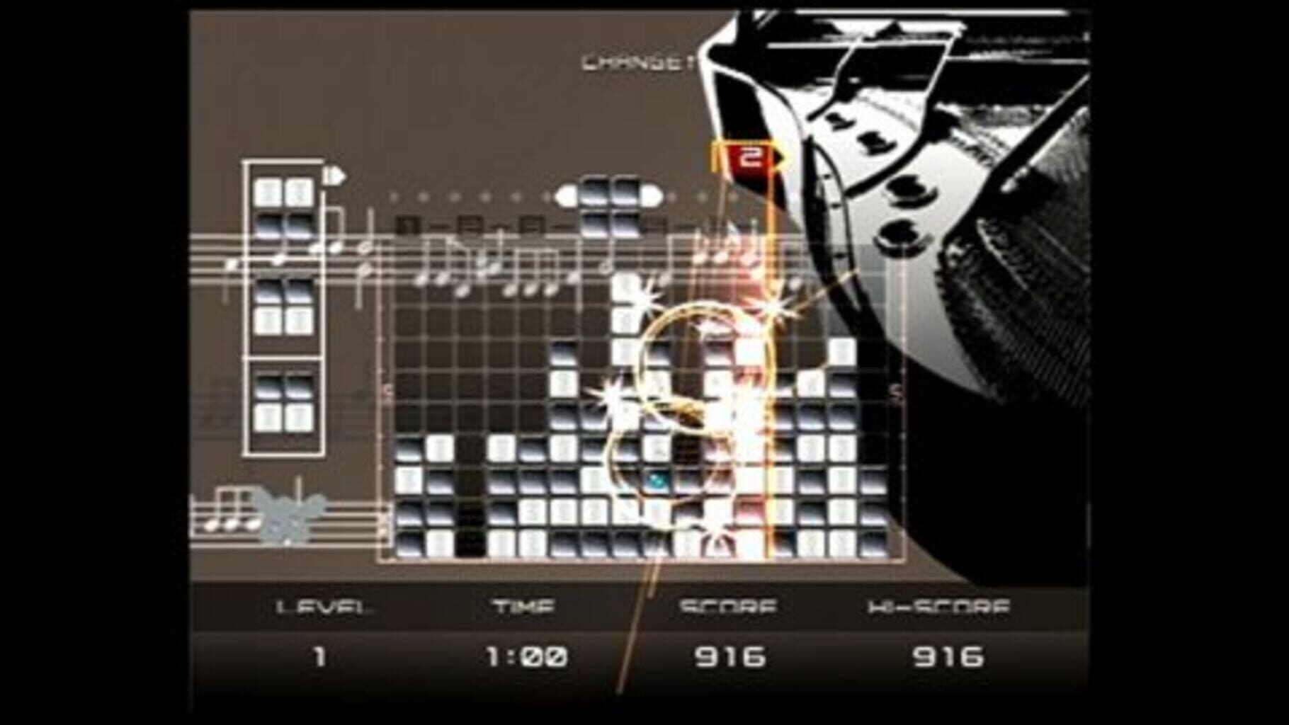 Captura de pantalla - Lumines Plus