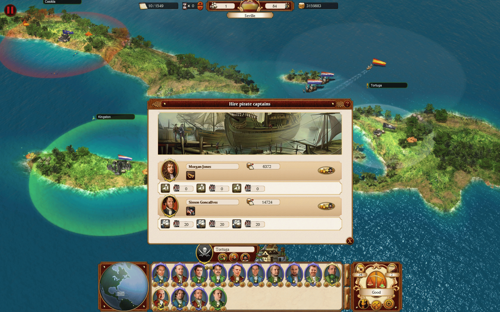 Commander: Conquest of the Americas - Pirate Treasure Chest screenshot