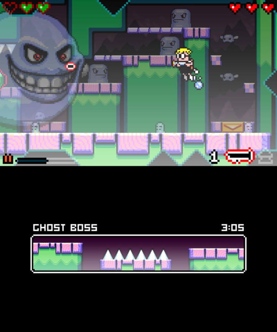 Captura de pantalla - Mutant Mudds Super Challenge