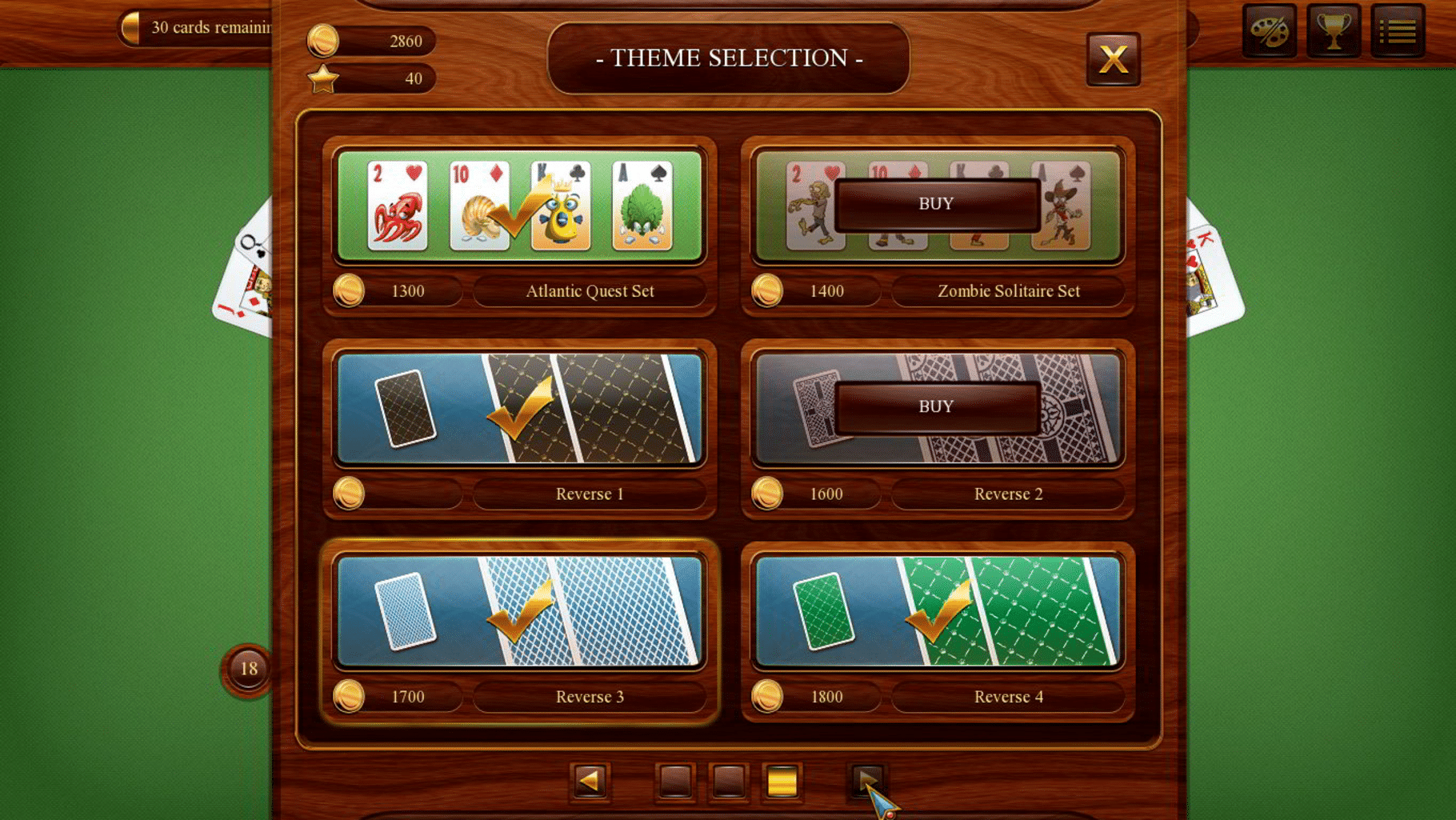 Solitaire Club screenshot