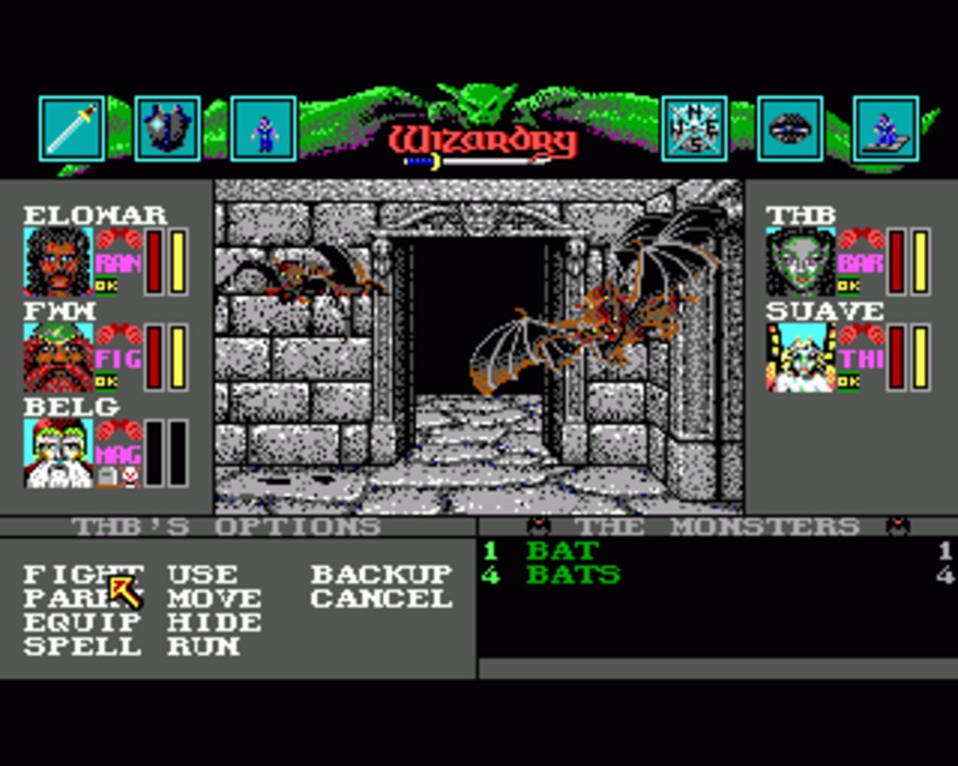 Captura de pantalla - Wizardry: Bane of the Cosmic Forge
