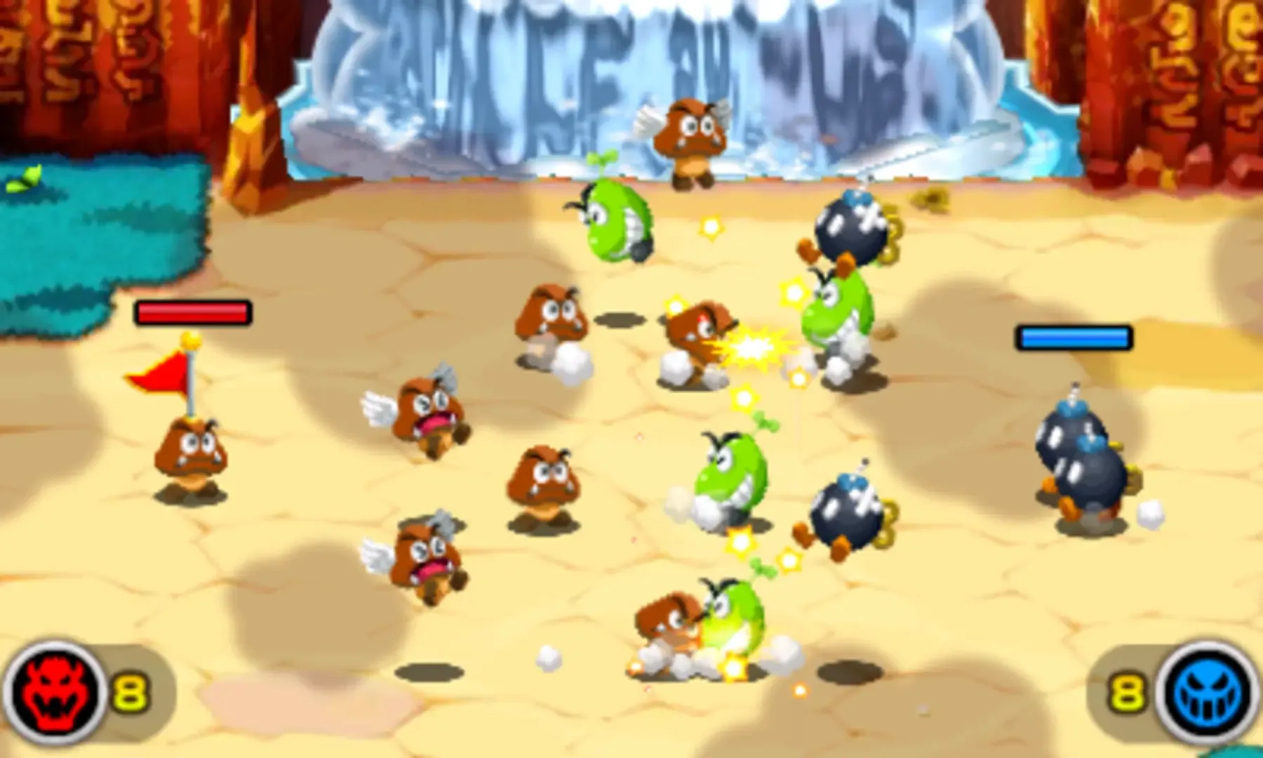 Captura de pantalla - Mario & Luigi: Superstar Saga + Bowser's Minions