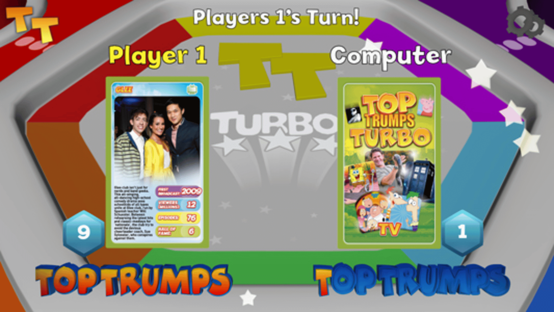 Top Trumps Turbo screenshot