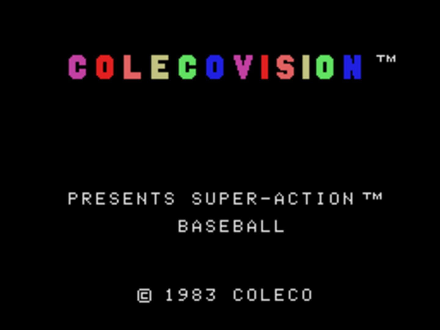 Super Action Baseball (1983)